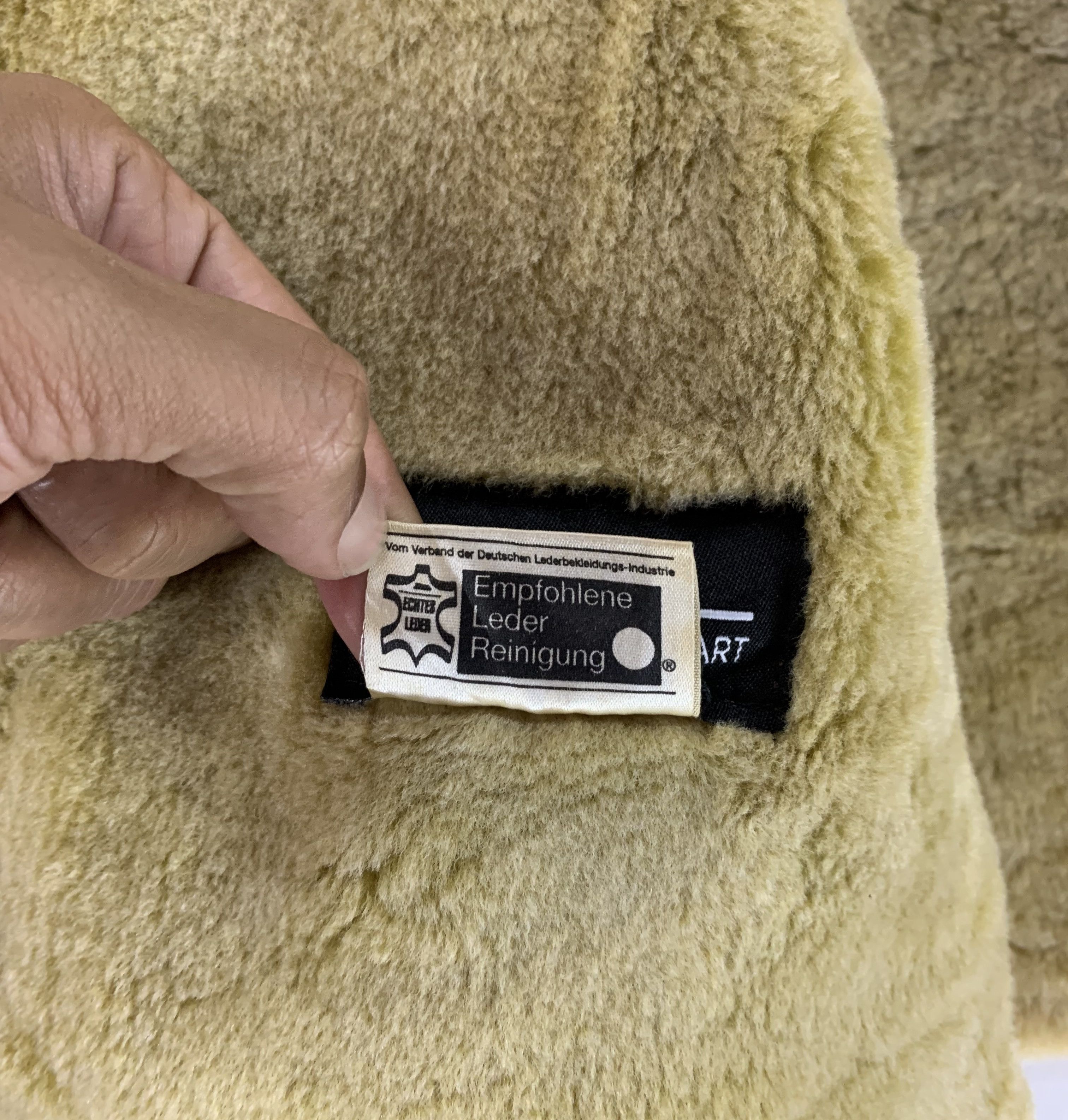 Designer × Genuine Leather Rosenberg Lenhart suede leather real fur shearling coat Size US M / EU 48-50 / 2 - 12 Thumbnail