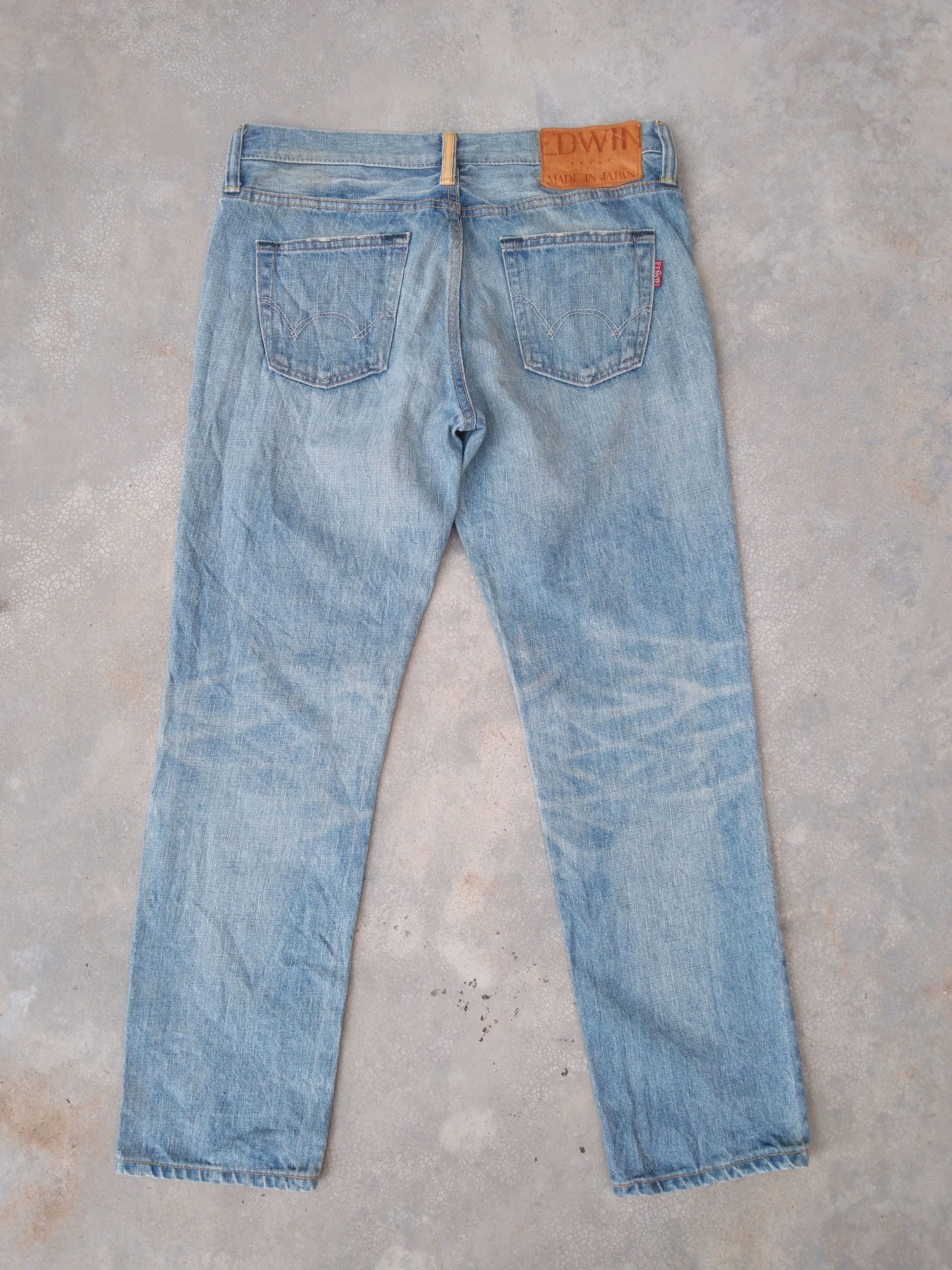 Edwin Vintage Edwin Jeans Made In Japan Light Wash Denim 32x28 | Grailed