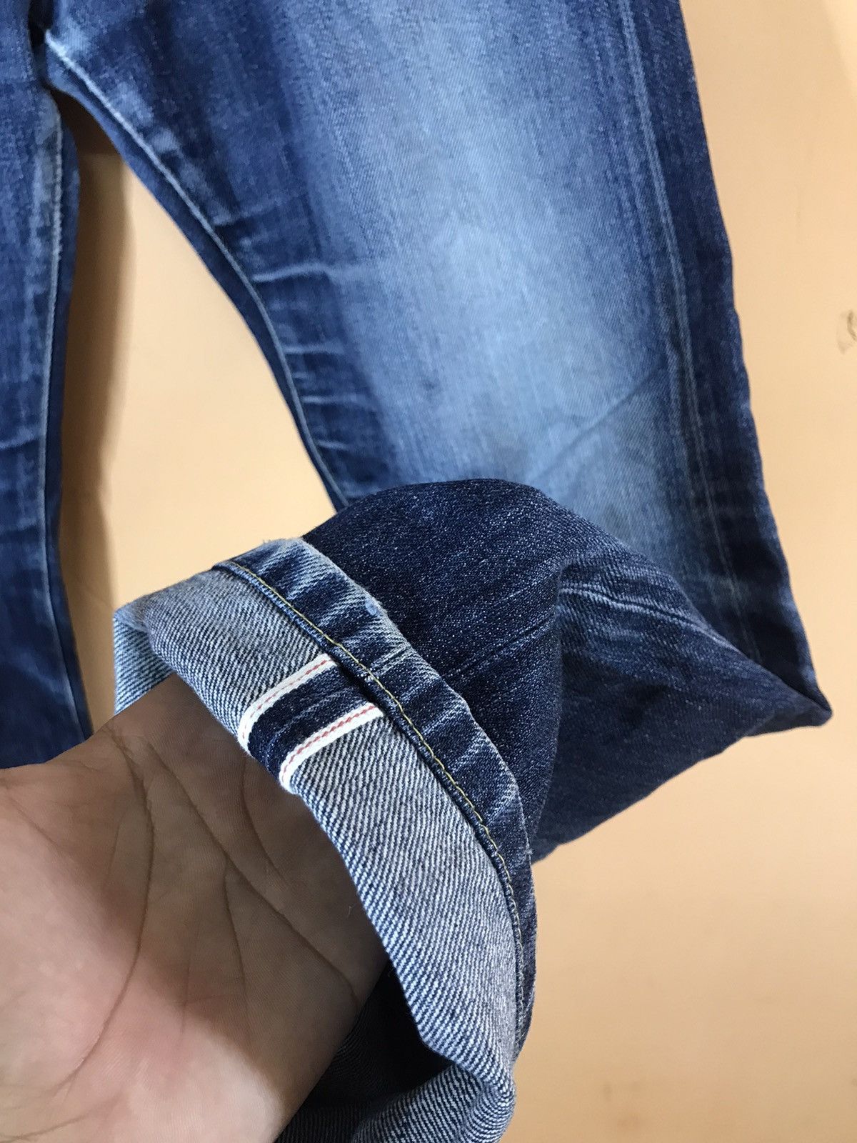 Japanese Brand × Uniqlo ‼️UNIQLO DENIM SELVEDGE NICE PATTERN‼️ Size US 34 / EU 50 - 5 Thumbnail