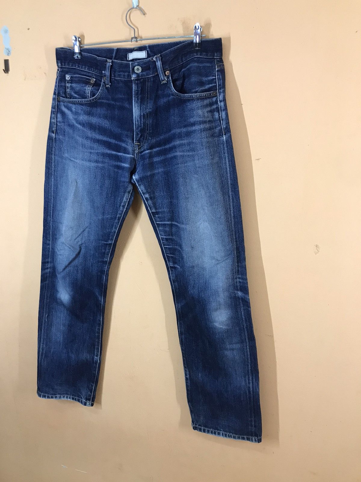 Japanese Brand × Uniqlo ‼️UNIQLO DENIM SELVEDGE NICE PATTERN‼️ Size US 34 / EU 50 - 2 Thumbnail