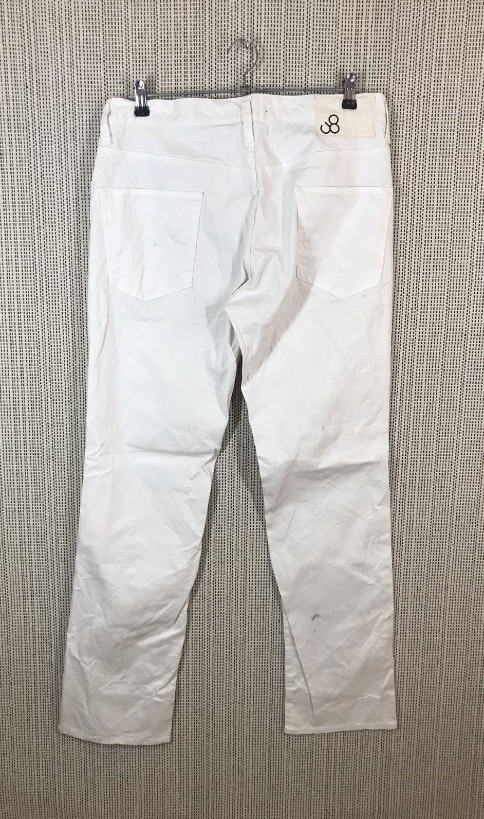 Japanese Brand × Johnbull × Vintage ‼️JOHN BULL WHITE DENIM nice design‼️ Size US 33 - 2 Thumbnail
