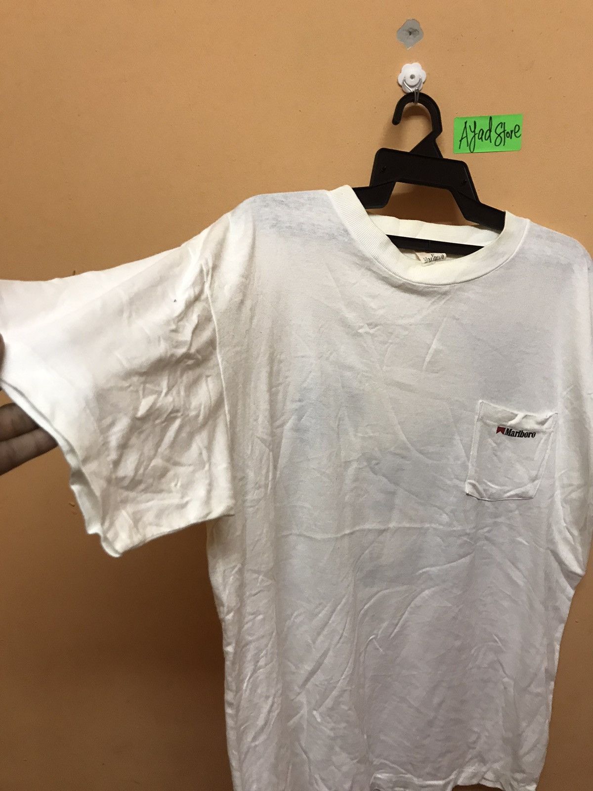 Marlboro ‼️VINTAGE MALBORO T POCKET BACK PRINTED‼️ Size US XXL / EU 58 / 5 - 5 Thumbnail