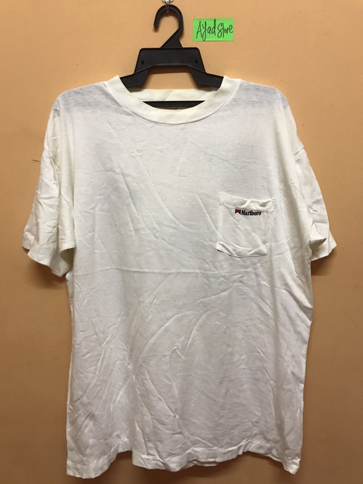 Marlboro ‼️VINTAGE MALBORO T POCKET BACK PRINTED‼️ Size US XXL / EU 58 / 5 - 2 Thumbnail