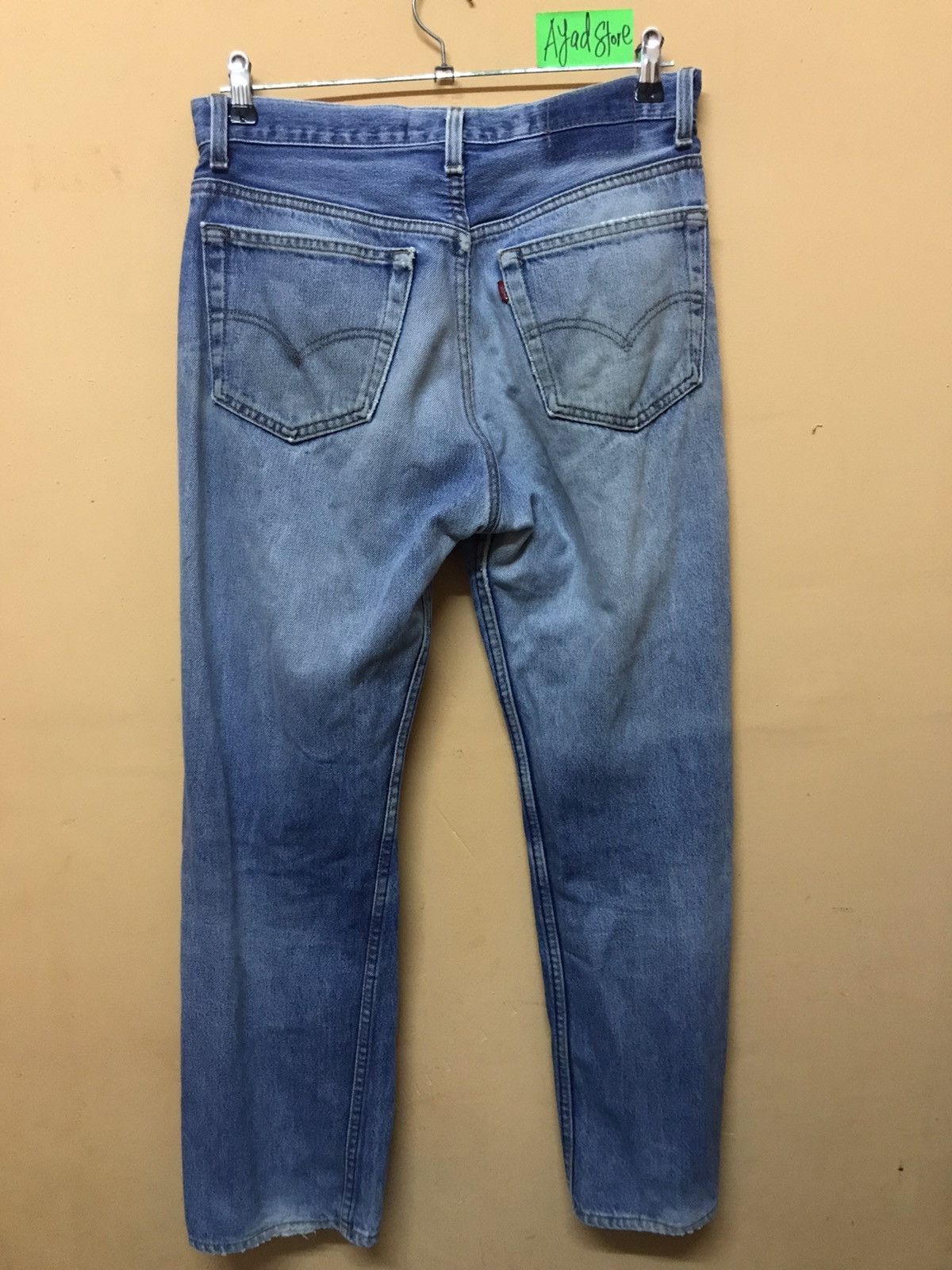 Levi's × Vintage ‼️VTG 90s LEVIS 501 DISTRESSED DENIM‼️ Size US 31 - 10 Thumbnail