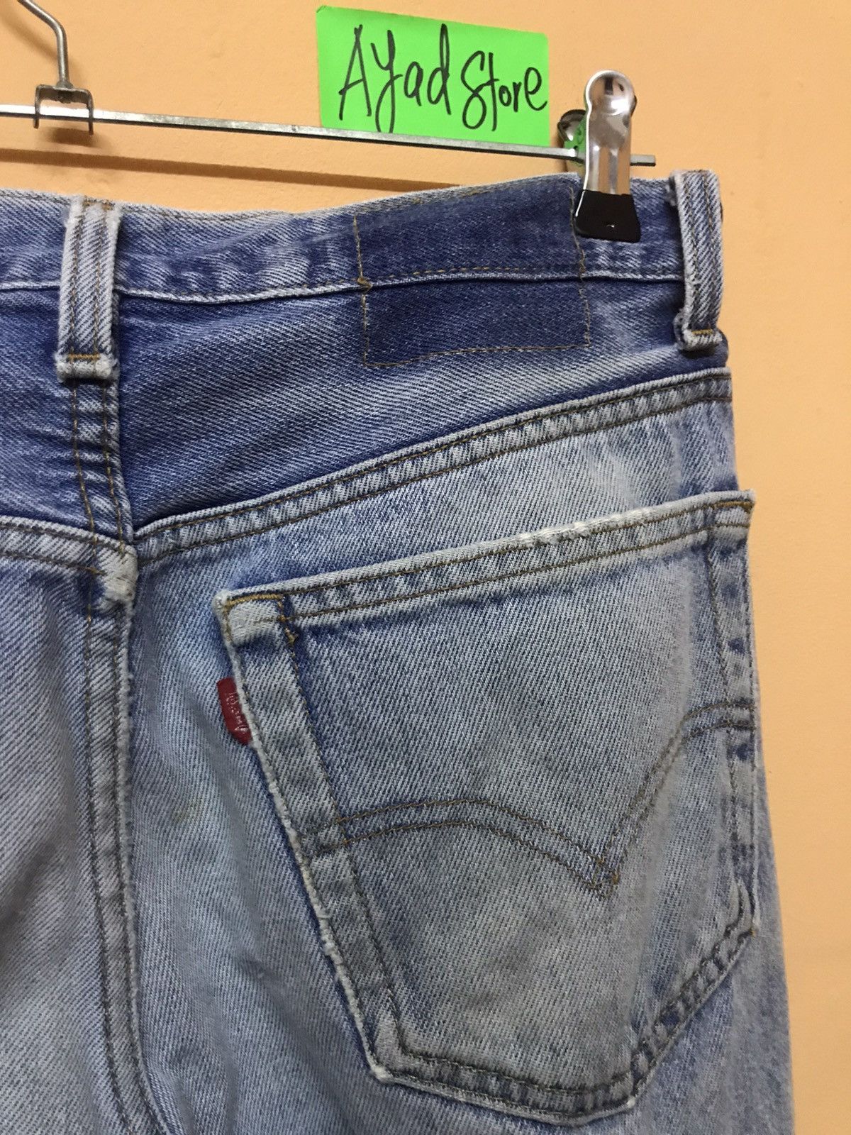 Levi's × Vintage ‼️VTG 90s LEVIS 501 DISTRESSED DENIM‼️ Size US 31 - 6 Thumbnail