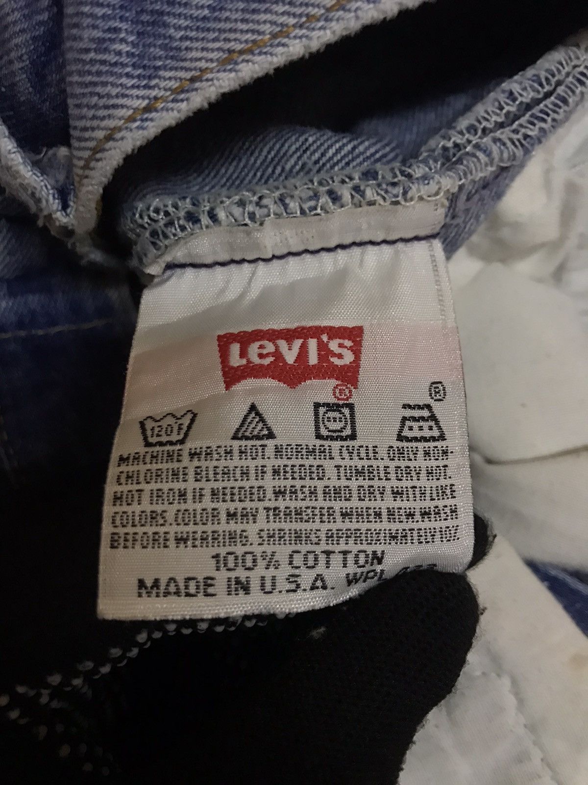 Levi's × Vintage ‼️VTG 90s LEVIS 501 DISTRESSED DENIM‼️ Size US 31 - 8 Thumbnail