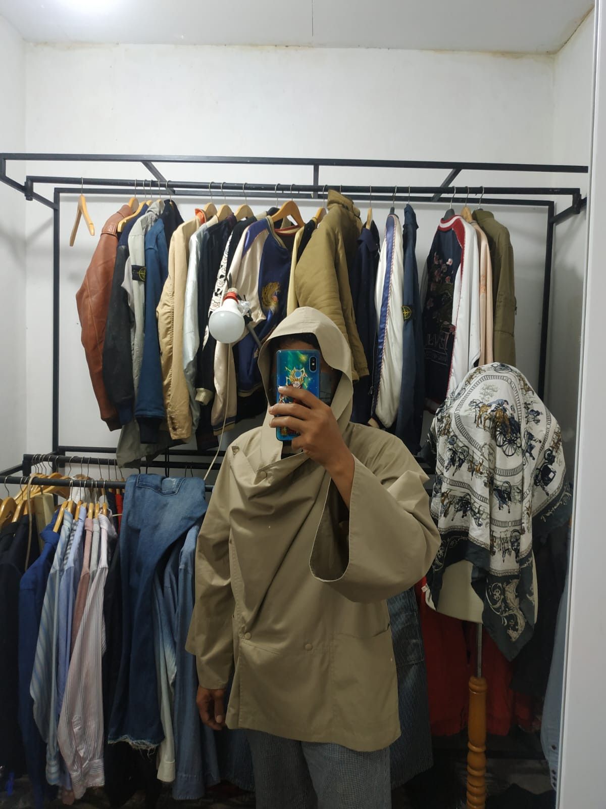 Japanese Brand Fit S to M, Albeil Parisian Asymmetrical Ring Coat Size US M / EU 48-50 / 2 - 18 Thumbnail