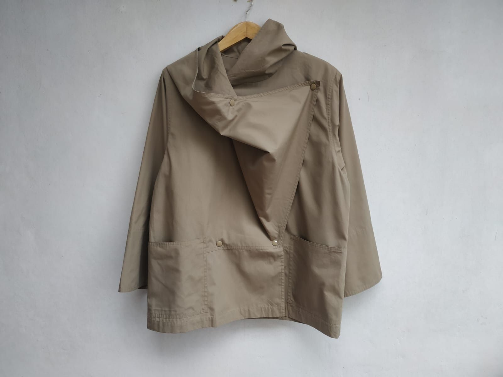Japanese Brand Fit S to M, Albeil Parisian Asymmetrical Ring Coat Size US M / EU 48-50 / 2 - 4 Thumbnail