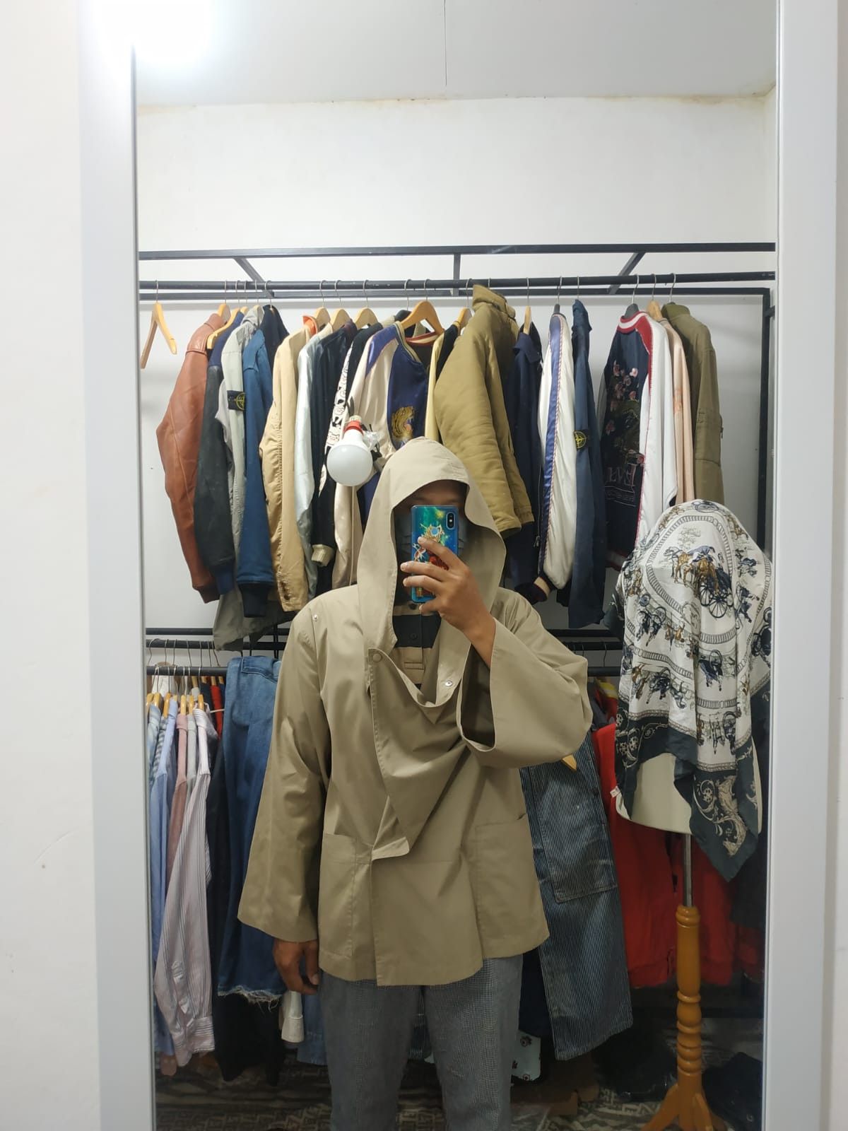 Japanese Brand Fit S to M, Albeil Parisian Asymmetrical Ring Coat Size US M / EU 48-50 / 2 - 19 Thumbnail