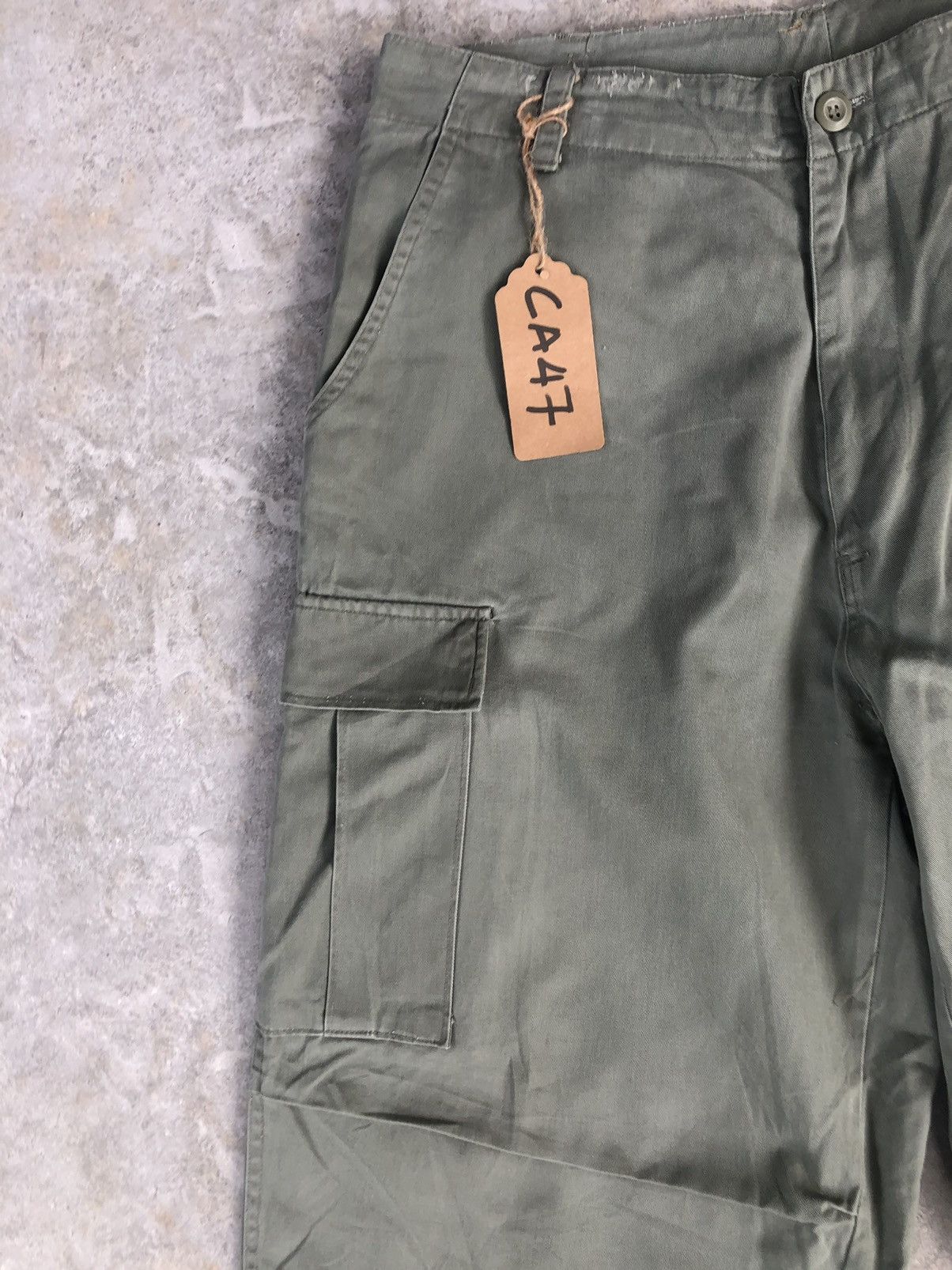 Vintage Vintage USAF Army Cargo Pants Baggy Pants Size US 31 - 4 Thumbnail