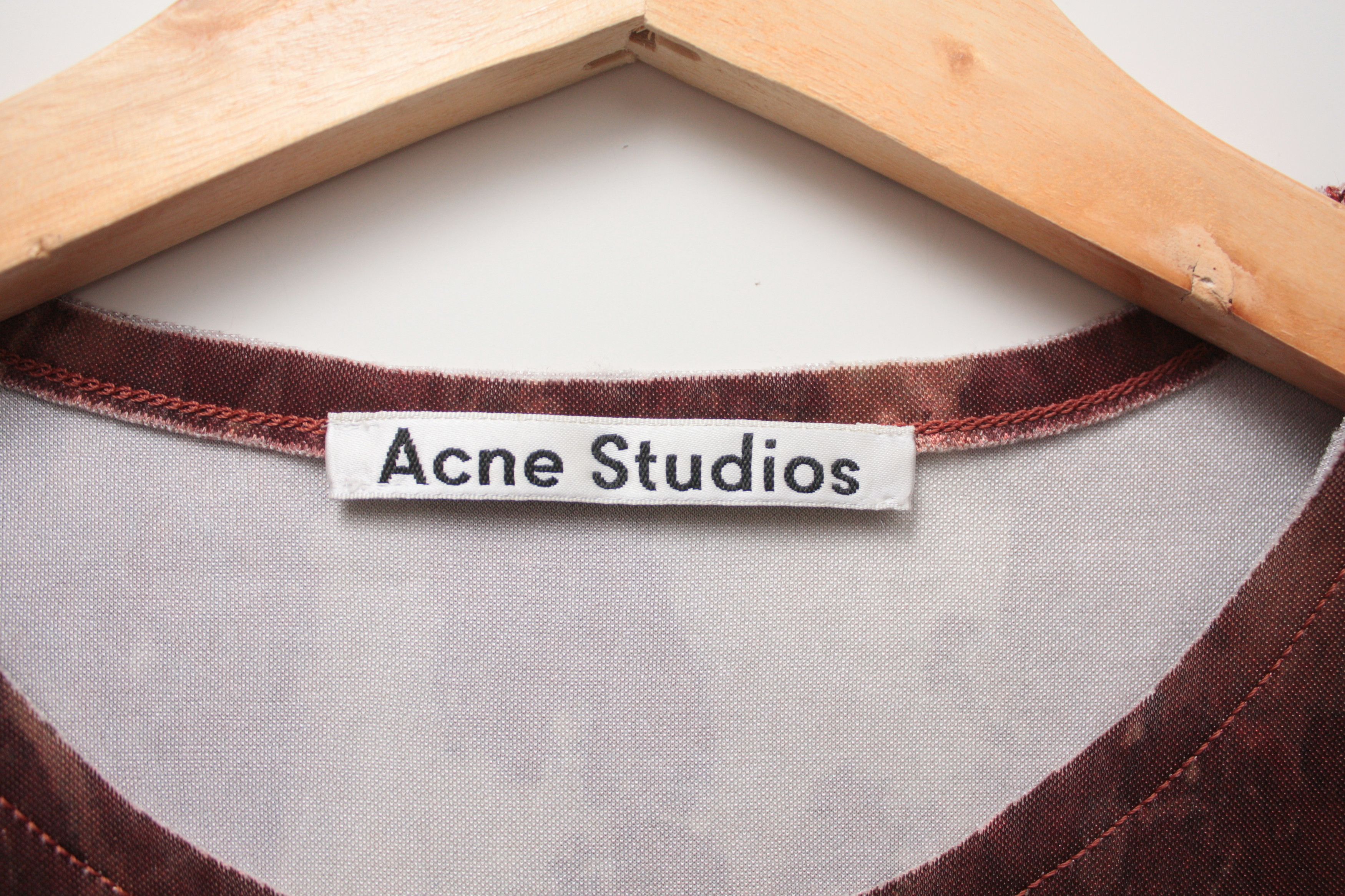 Acne Studios Acne Studios Tie-Dye Print T-Shirt FN-WN-TSHI000171 Size XS / US 0-2 / IT 36-38 - 4 Thumbnail