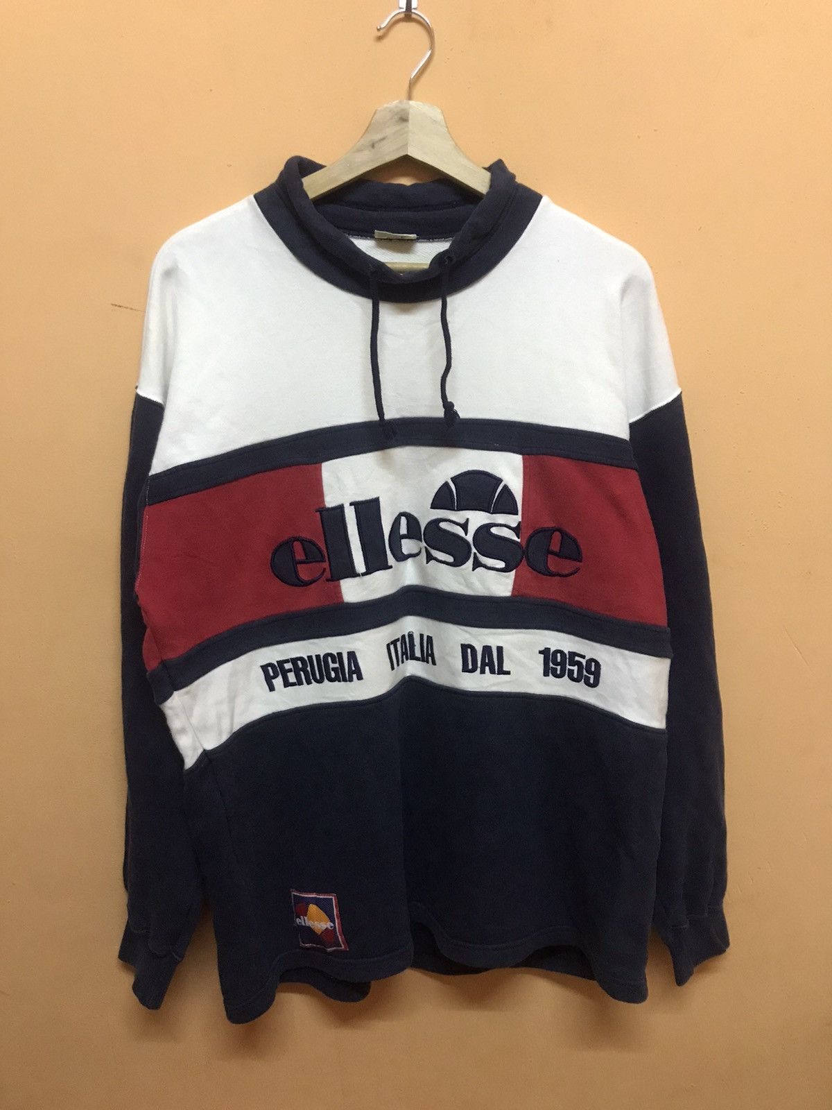 Ellesse × Vintage ‼️ELLESSE SWEATSHIRT SPELLOUT‼️ Size US L / EU 52-54 / 3 - 1 Thumbnail