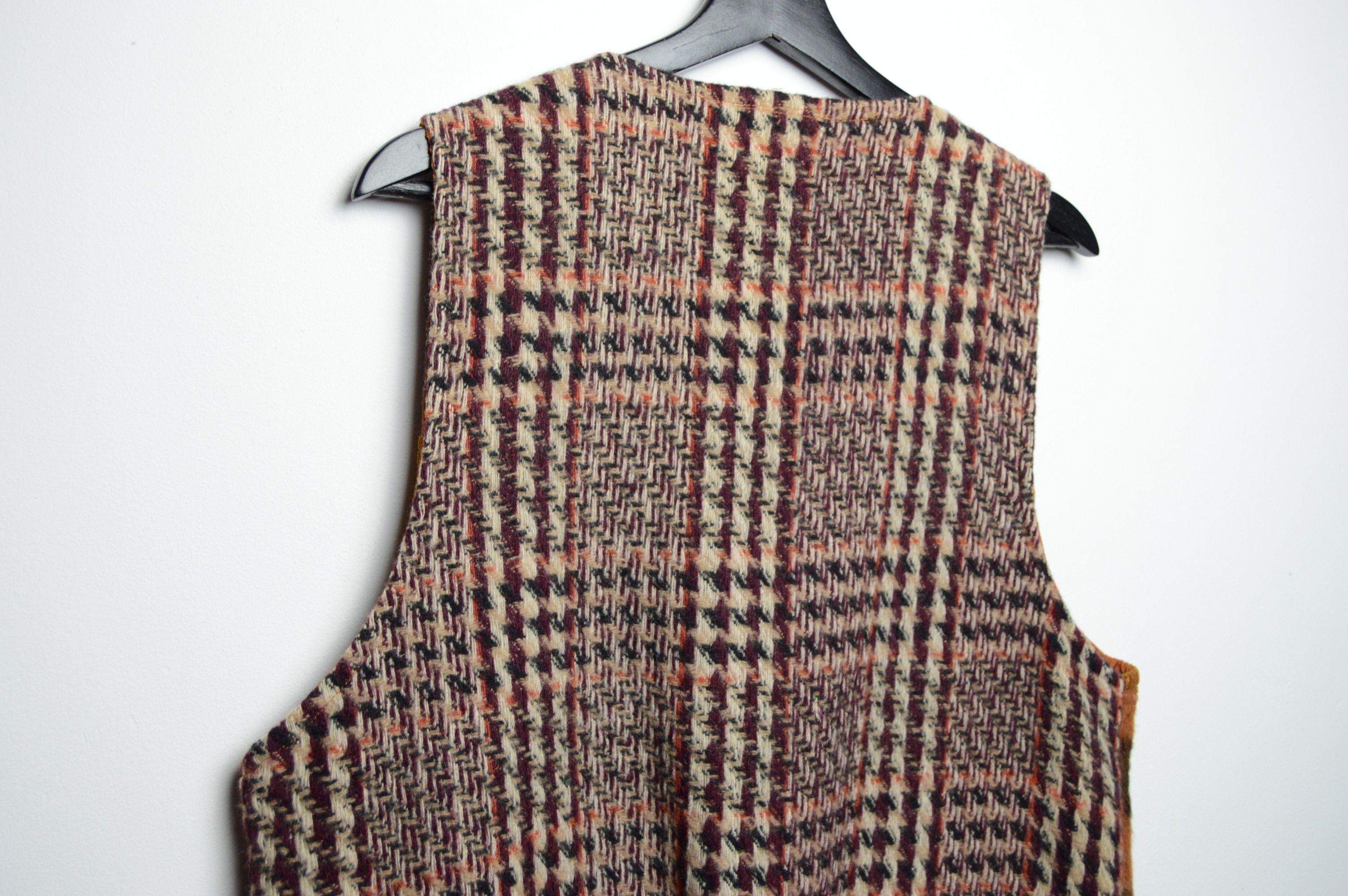 Seditionaries patchwork wool/cord vest handmade 1/1 visvim kapital Size US M / EU 48-50 / 2 - 4 Thumbnail