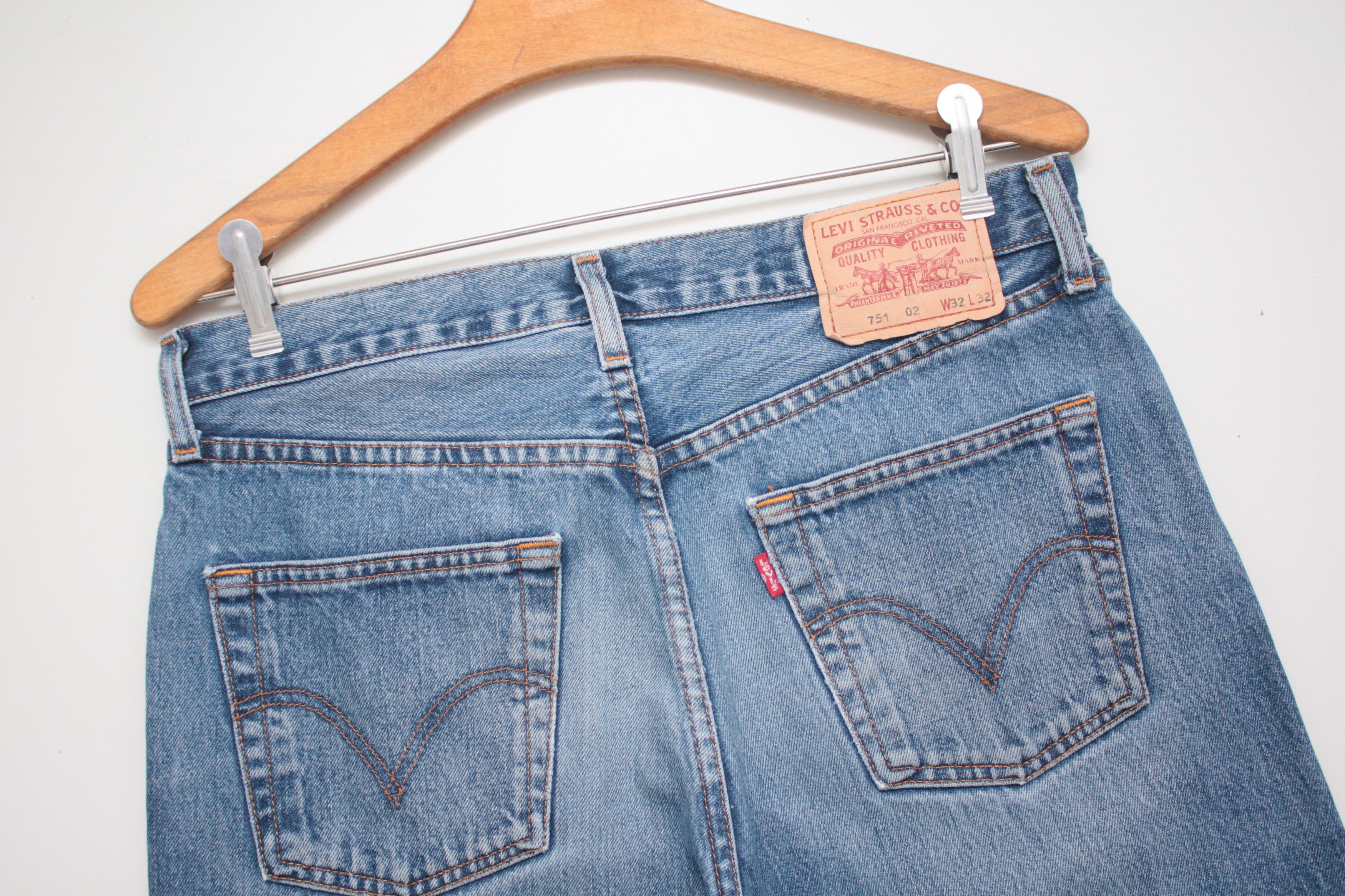 Levi's Levi's 751 02 Vintage Denim Jeans W32L32 Size US 32 / EU 48 - 3 Thumbnail