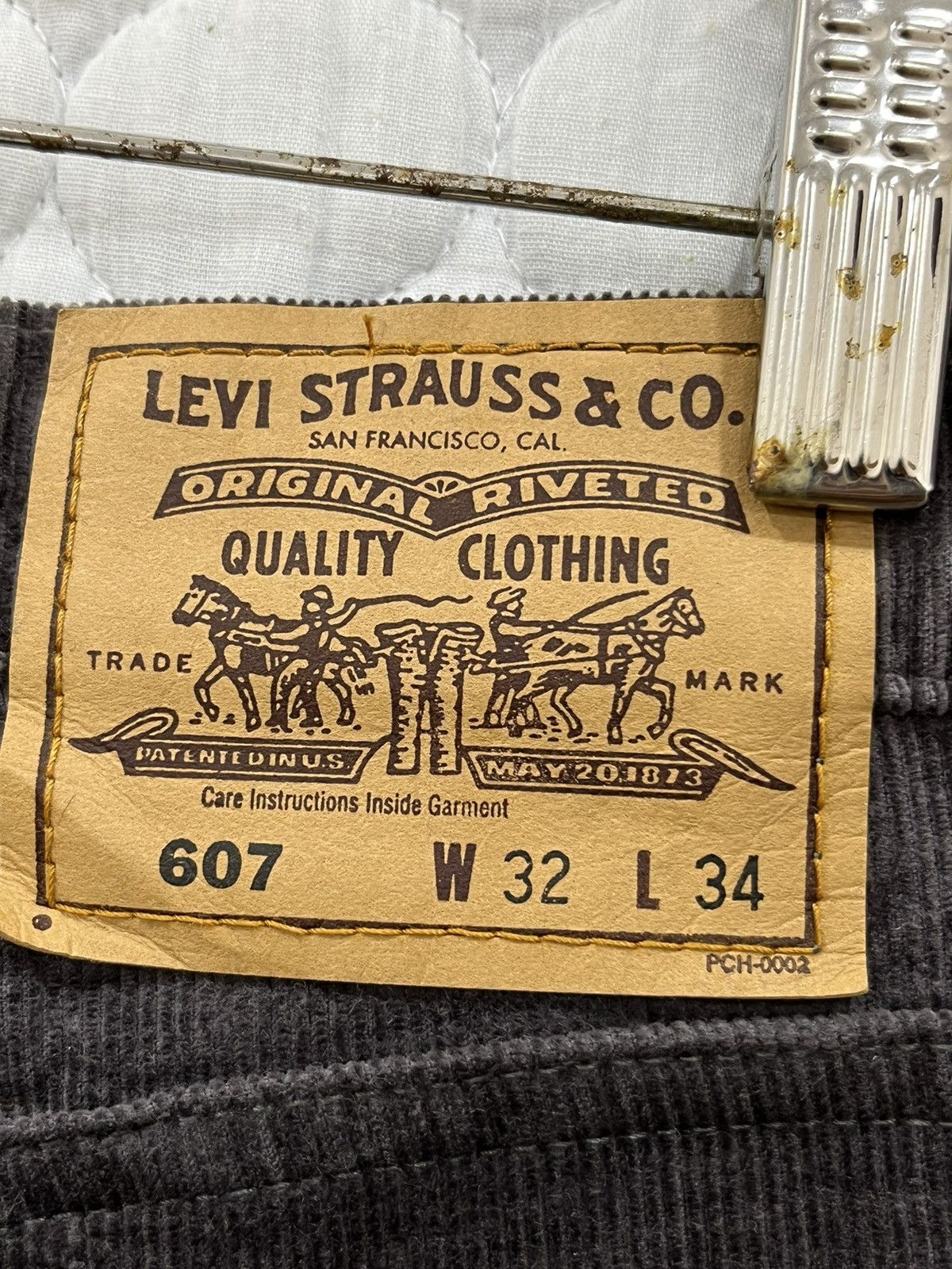 Levi's × Vintage U. VINTAGE LEVIS CORDUROY PANTS Size US 32 / EU 48 - 6 Thumbnail