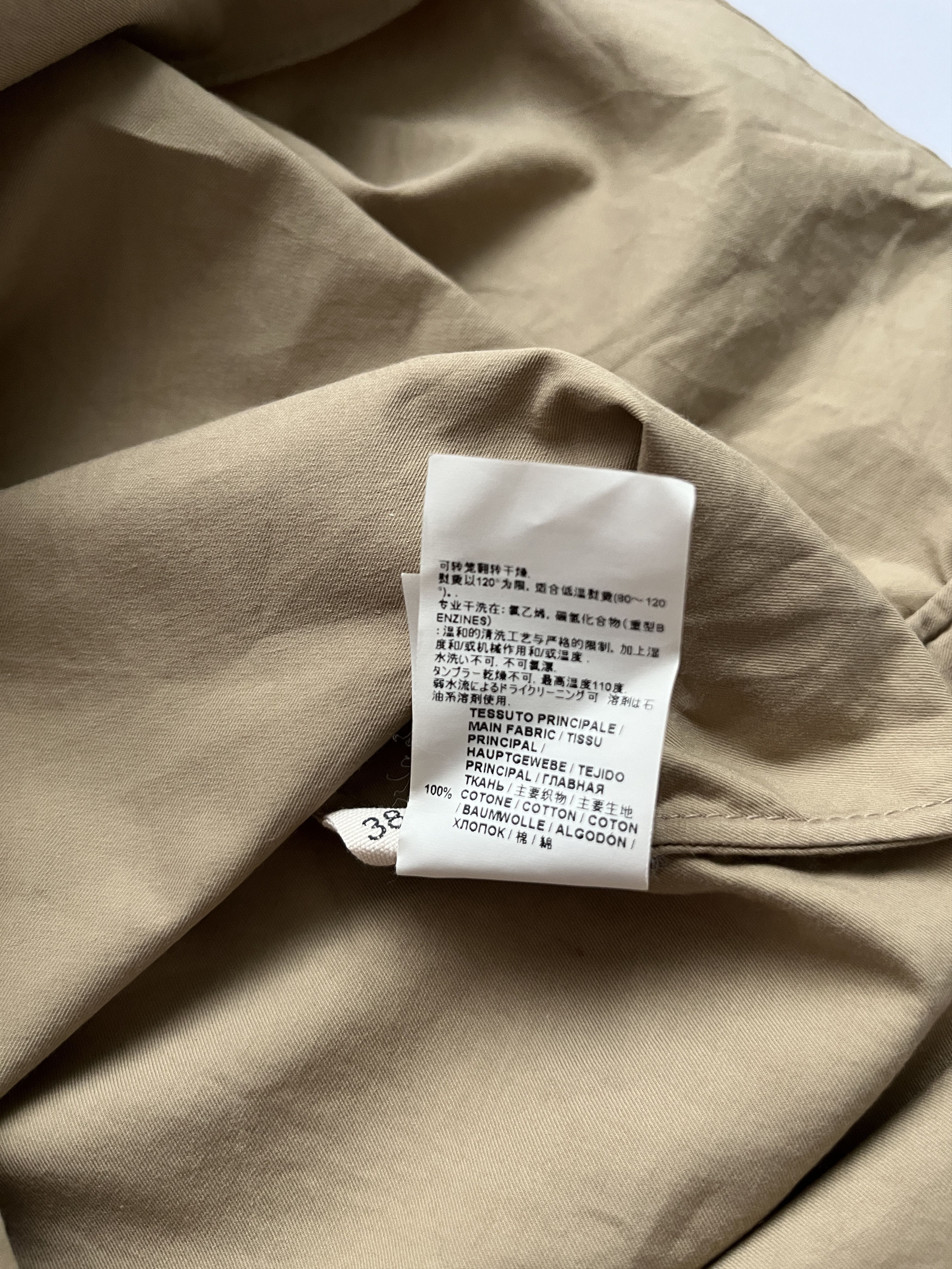 Marni ⚡️QUICK SALE⚡️2011 Marni Dark Beige Short Sleeve Top Blouse Size XS / US 0-2 / IT 36-38 - 5 Thumbnail
