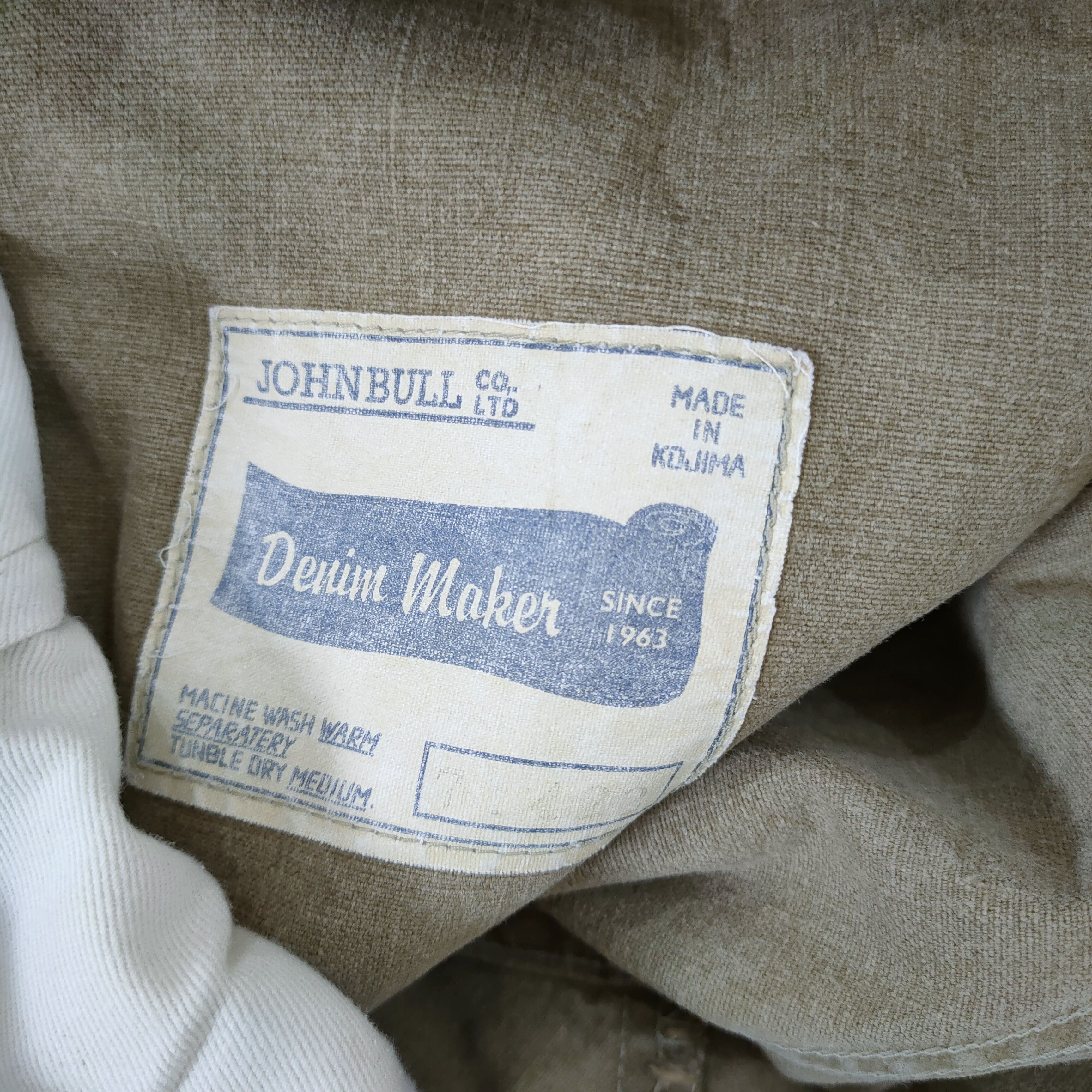 Johnbull VINTAGE JOHN BULL FADED CHINO PANTS Size US 30 / EU 46 - 11 Thumbnail