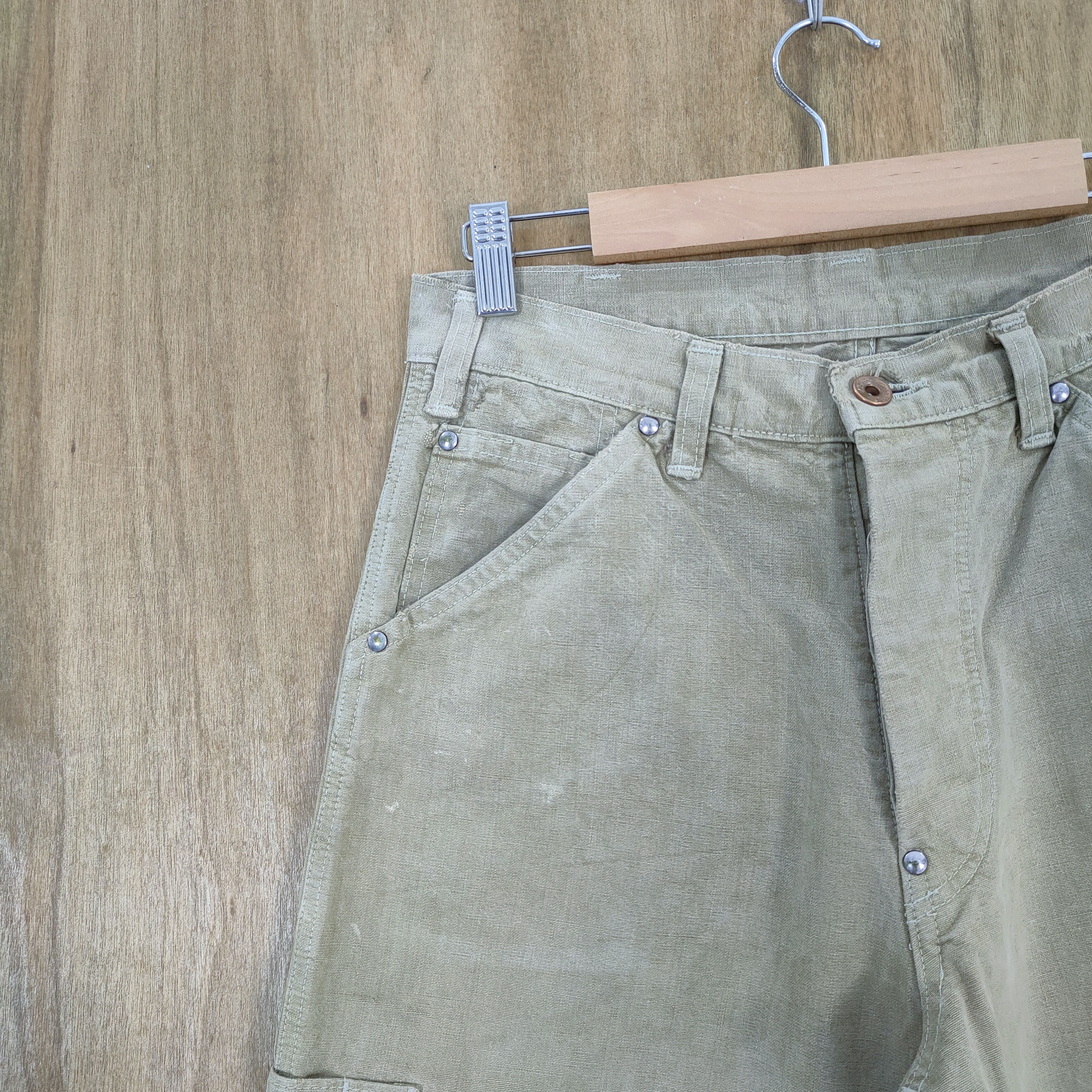 Johnbull VINTAGE JOHN BULL FADED CHINO PANTS Size US 30 / EU 46 - 5 Thumbnail
