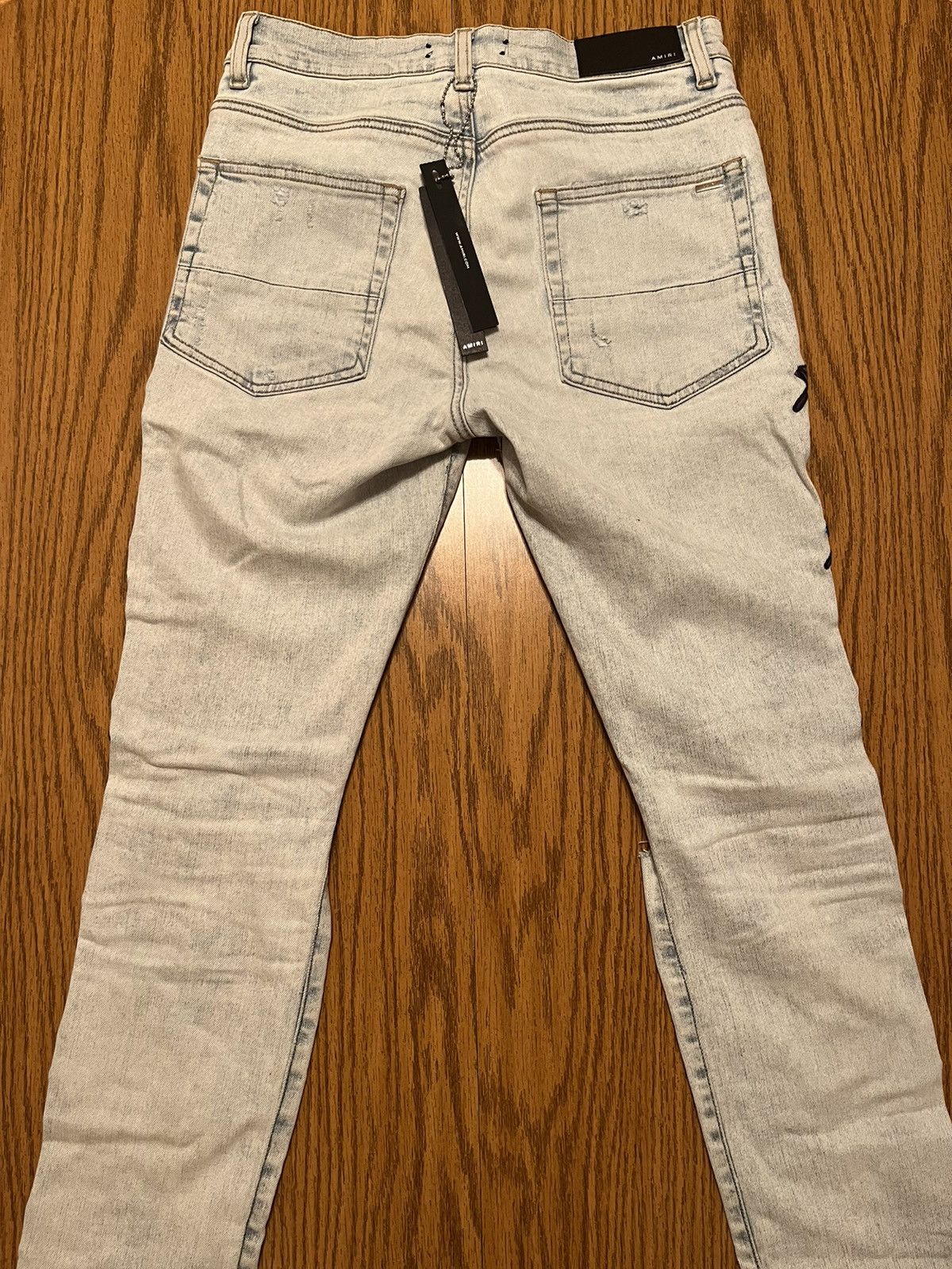 Amiri Amiri Grateful Dead Embroidery Jeans Size US 30 / EU 46 - 5 Thumbnail
