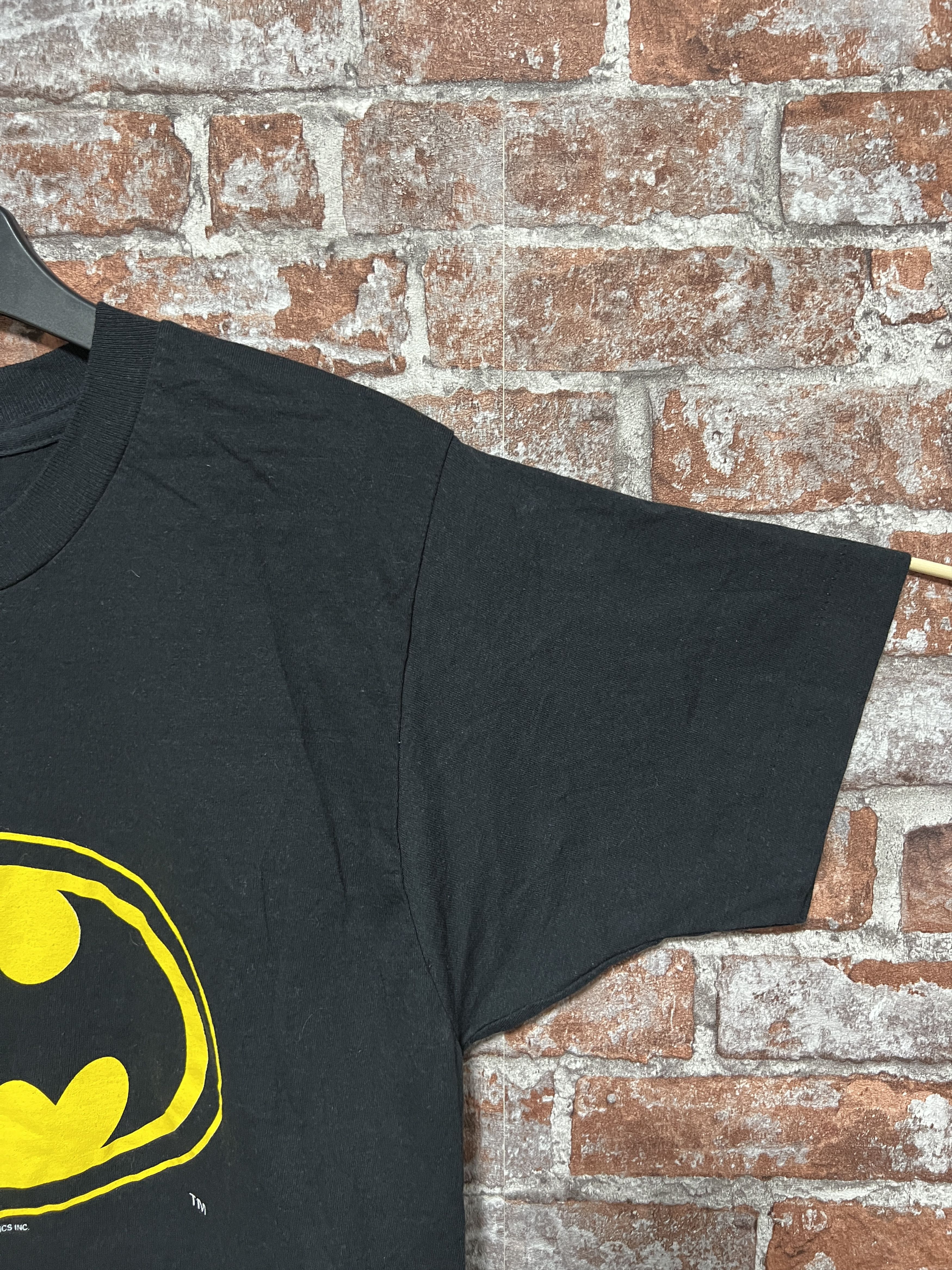 Vintage Vintage 80s Batman Movie T-shirt Size US L / EU 52-54 / 3 - 4 Thumbnail