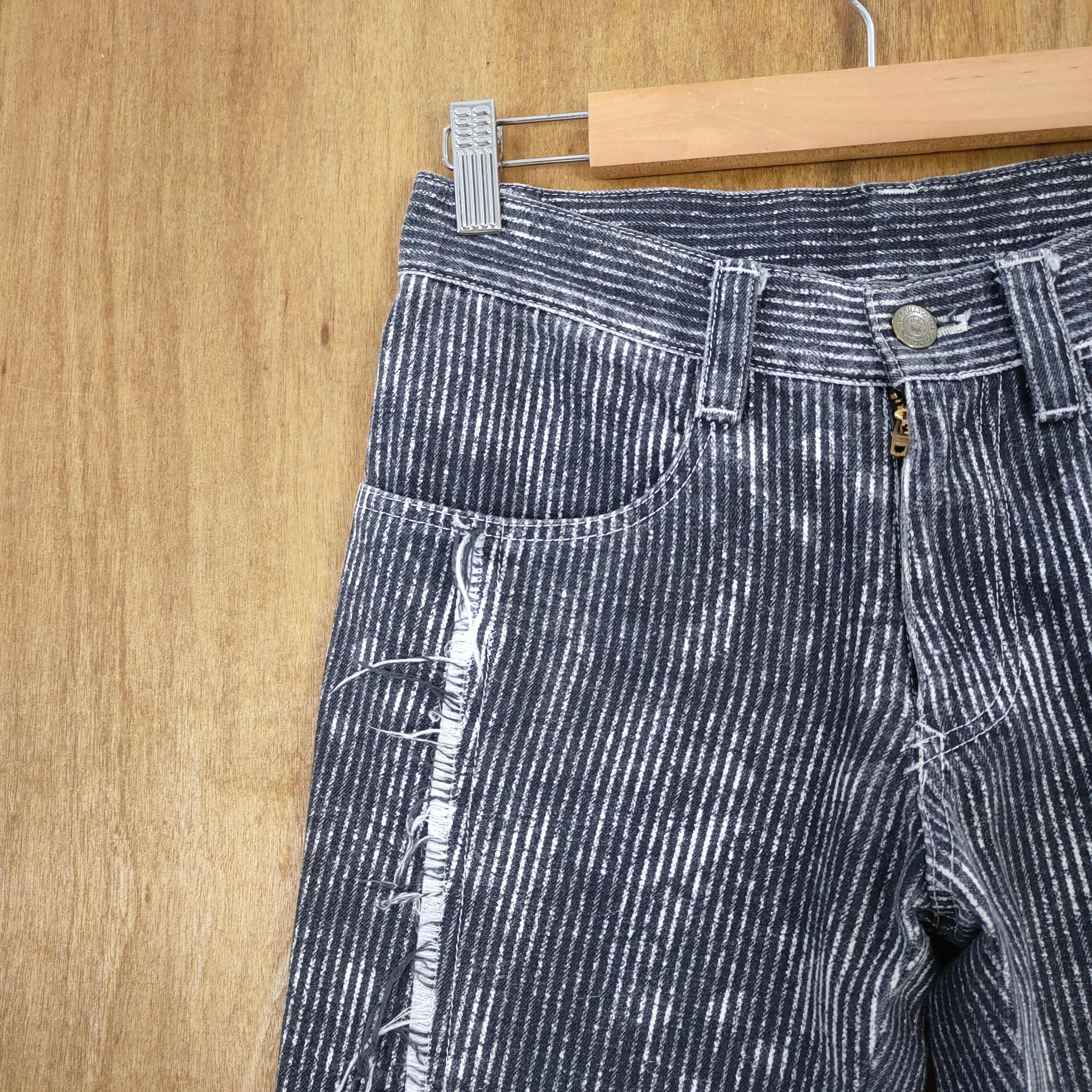 Tornado Mart SICK💥 VINTAGE TORNADO MART BOOTCUT FLARE PANTS Size US 27 - 5 Thumbnail