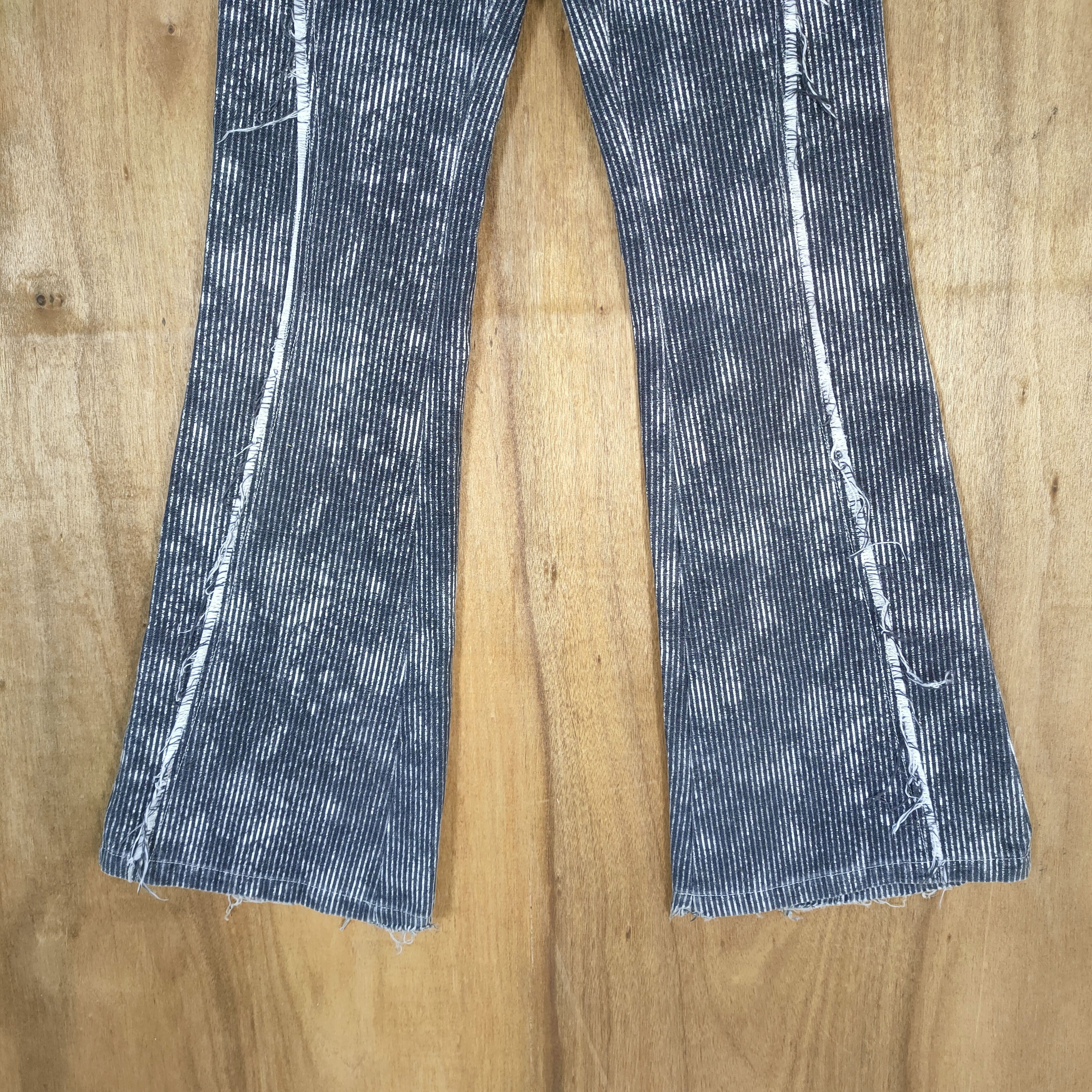 Tornado Mart SICK💥 VINTAGE TORNADO MART BOOTCUT FLARE PANTS Size US 27 - 3 Thumbnail