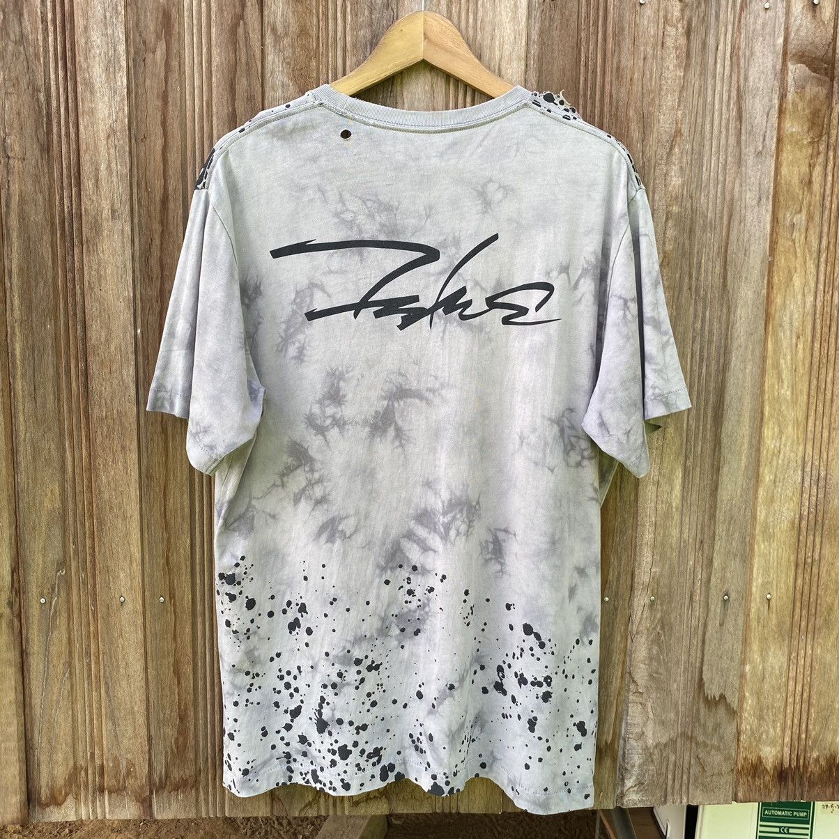 Thrashed Distressed Uniqlo x Futura Tee