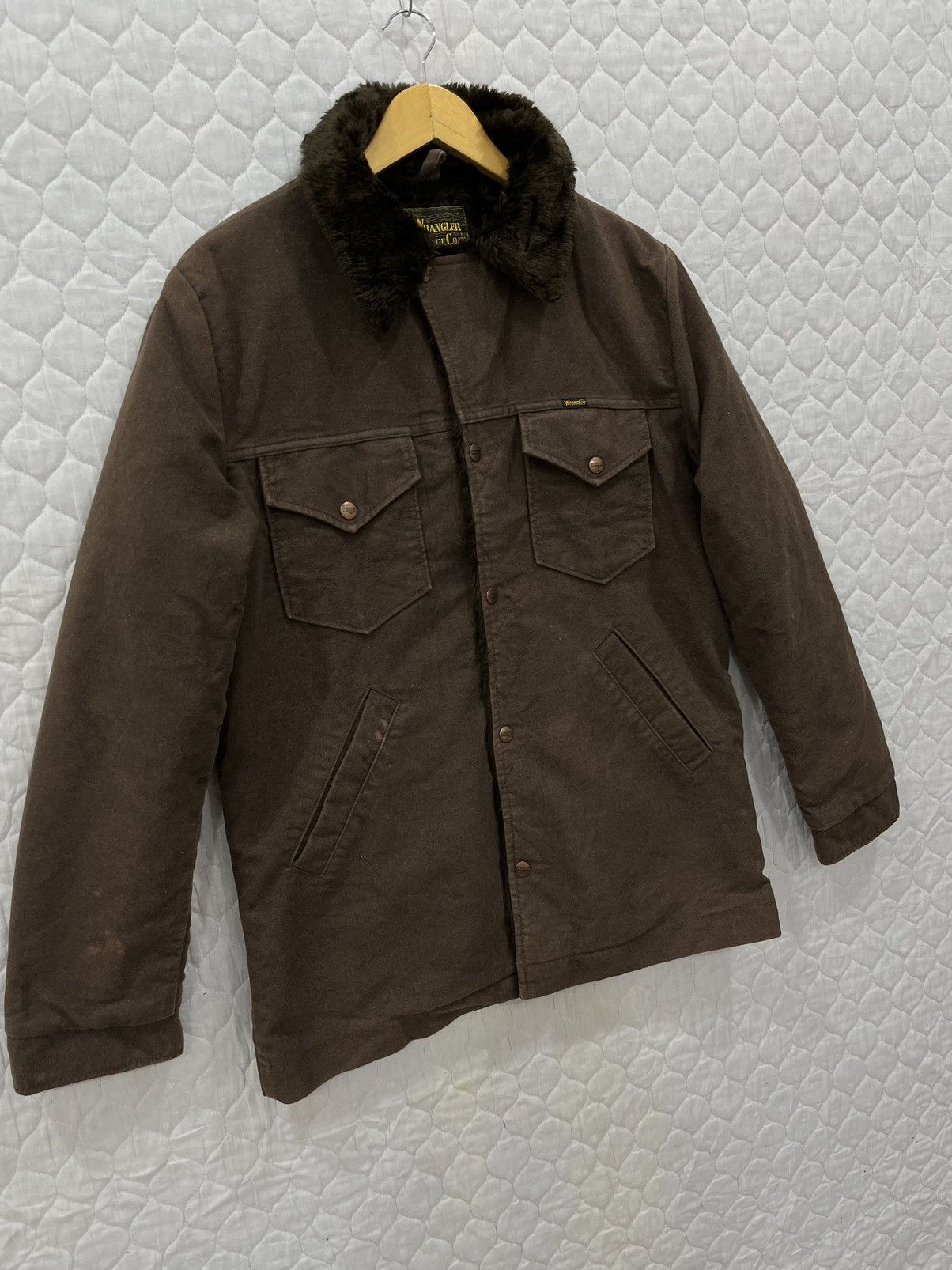 Vintage × Wrangler (O). VINTAGE WRANGLER WRANGE COAT HYPEBEAST JACKET Size US S / EU 44-46 / 1 - 3 Thumbnail