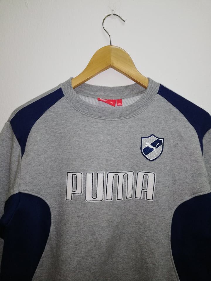 Puma Rare🔥 Puma Sweatshirt Embroided Big Logo Medium Saiz (c20) Size US S / EU 44-46 / 1 - 2 Thumbnail