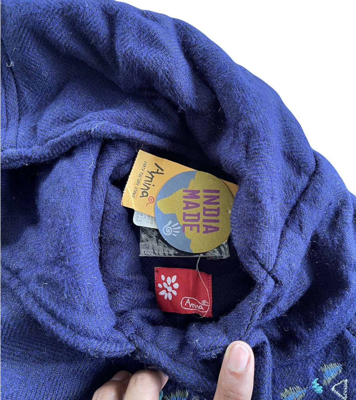 Japanese Brand AMINA HOODIES JACKET DESIGNER JAPAN Size US M / EU 48-50 / 2 - 3 Thumbnail