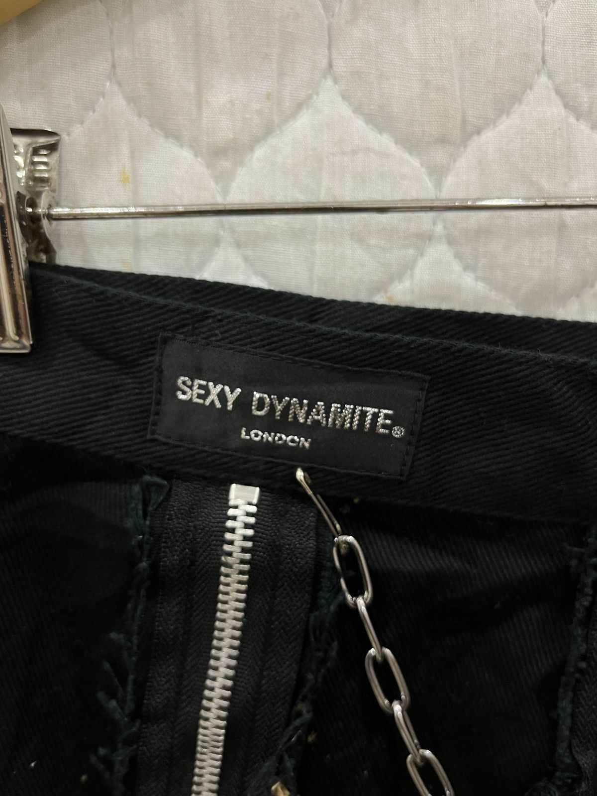 Japanese Brand (Ggg). RARE SEXY DYNAMITE PUNK SKIRT Size 26" / US 2 / IT 38 - 12 Thumbnail