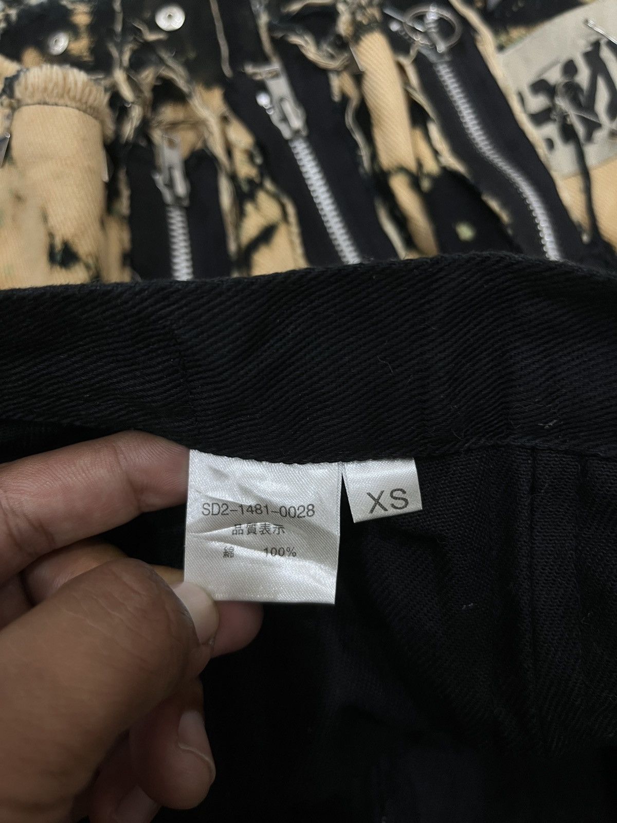 Japanese Brand (Ggg). RARE SEXY DYNAMITE PUNK SKIRT Size 26" / US 2 / IT 38 - 13 Thumbnail