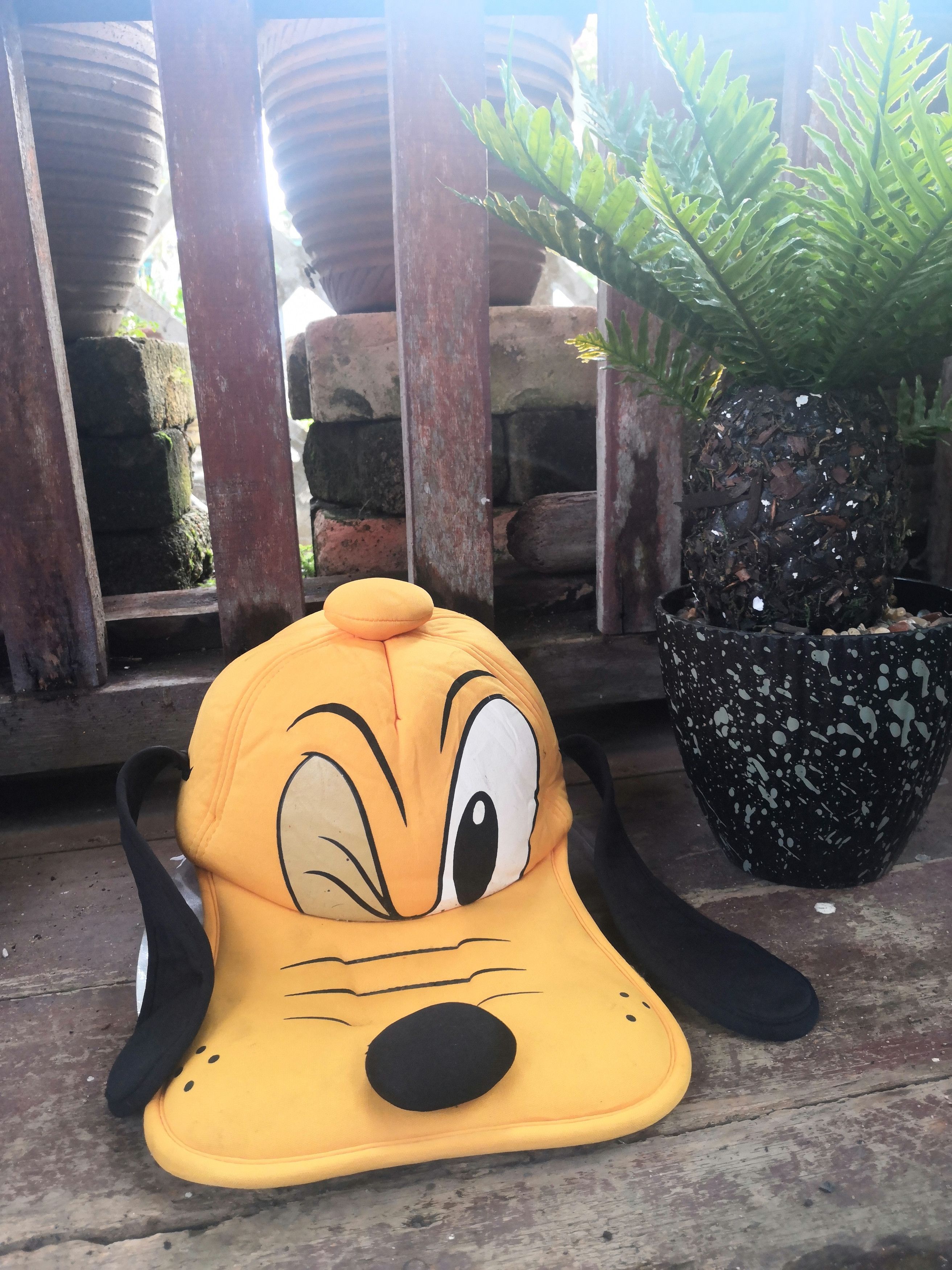 Disney Vintage Pluto Disney Hat Size ONE SIZE - 1 Thumbnail