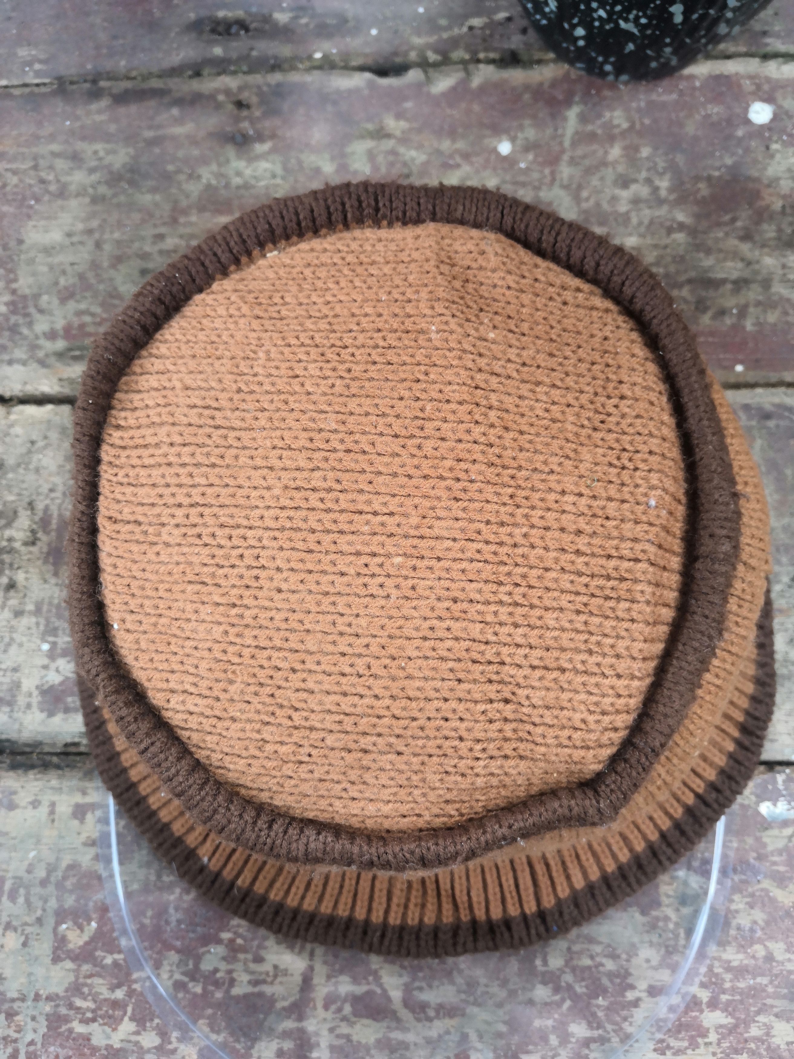 Vintage Signature Brown Wool Bucket Hat Size ONE SIZE - 5 Thumbnail