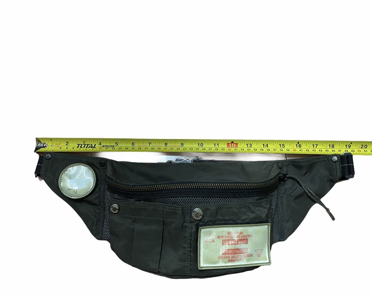 Head Porter Last drop Luggage Label Waist Bag Military Size 34 - 7 Thumbnail
