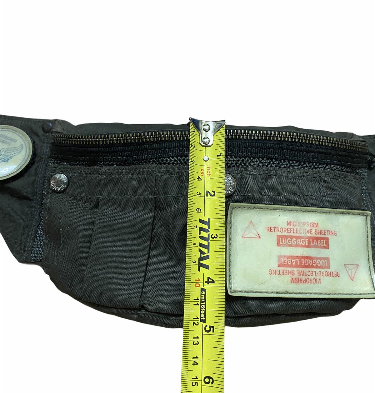 Head Porter Last drop Luggage Label Waist Bag Military Size 34 - 6 Thumbnail