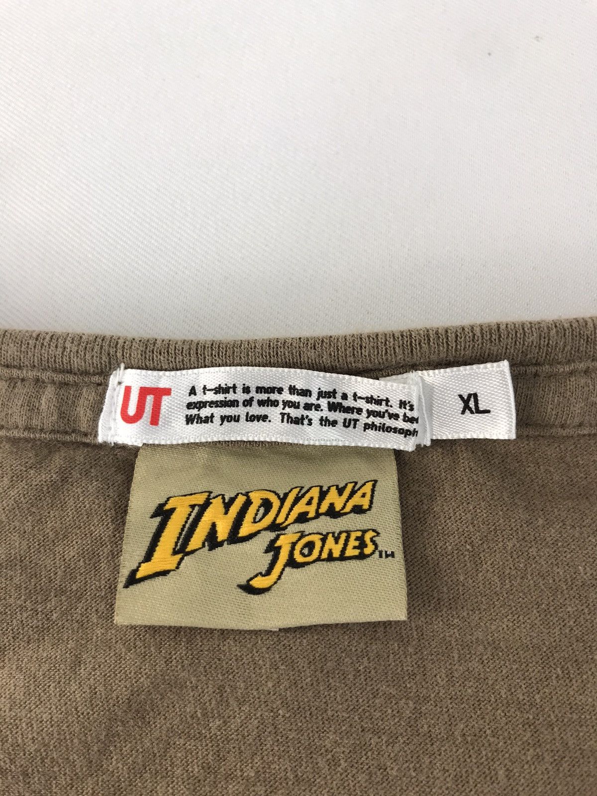 Japanese Brand Indiana Jones Worldwide Adventure 1935 Fictional Movies Size US L / EU 52-54 / 3 - 6 Thumbnail