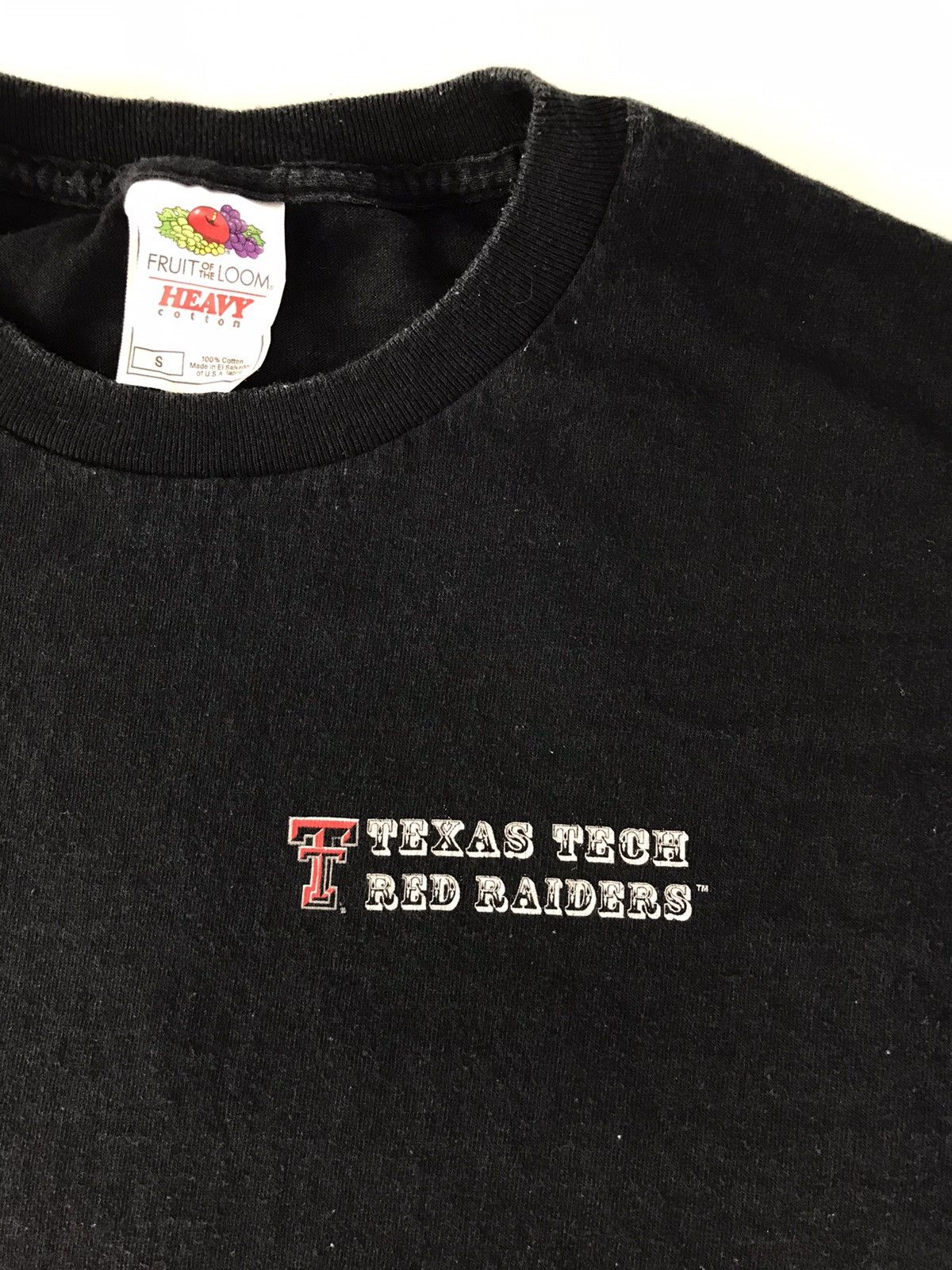 Fruit Of The Loom Texas Tech Red Raiders College Football Big Logo K1164j Size US S / EU 44-46 / 1 - 4 Thumbnail