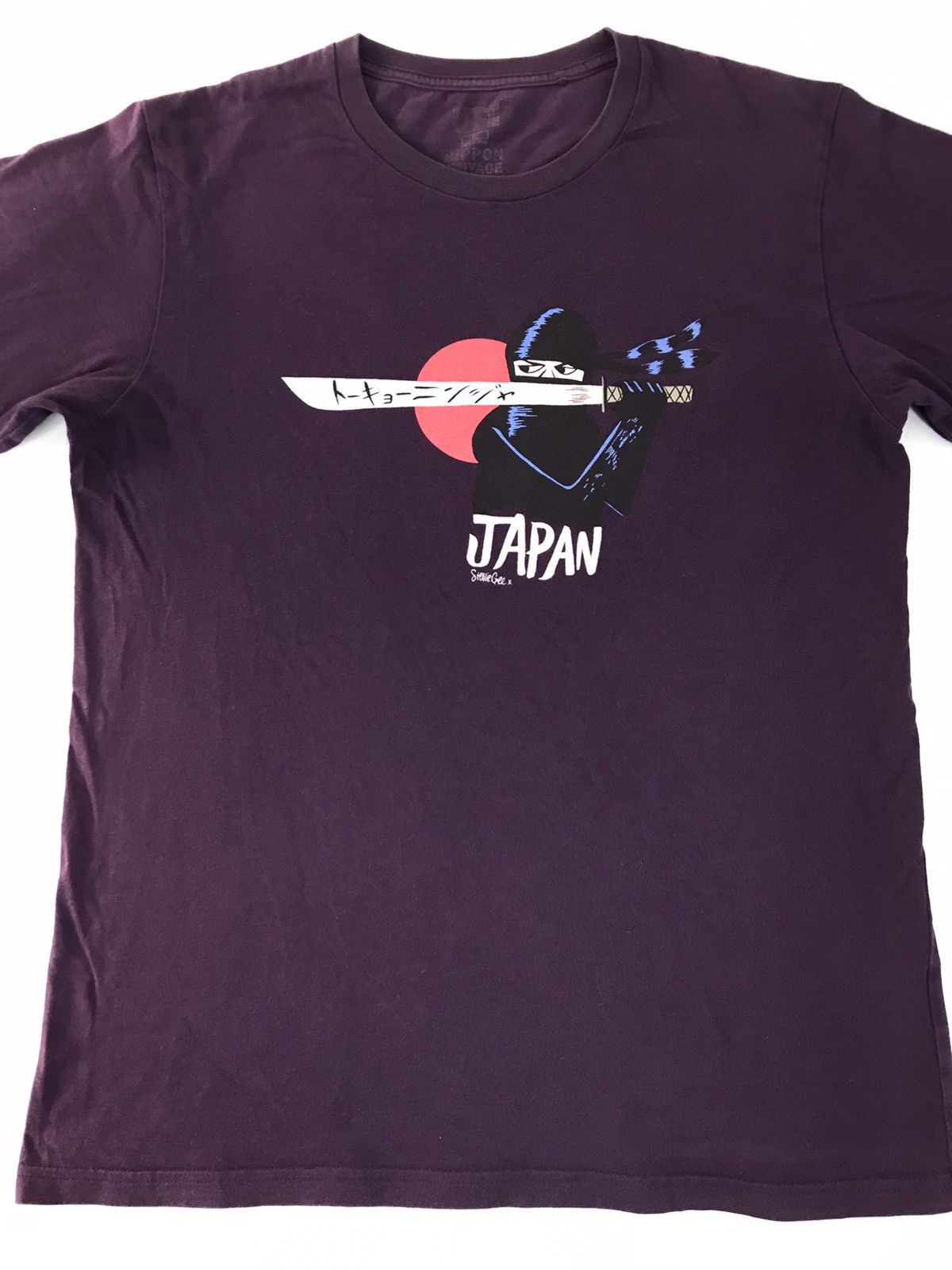 Edition Japan × Japanese Brand Nippon Omigaye Japan Stenie Gee Samurai Graphic Tee Size US M / EU 48-50 / 2 - 2 Thumbnail
