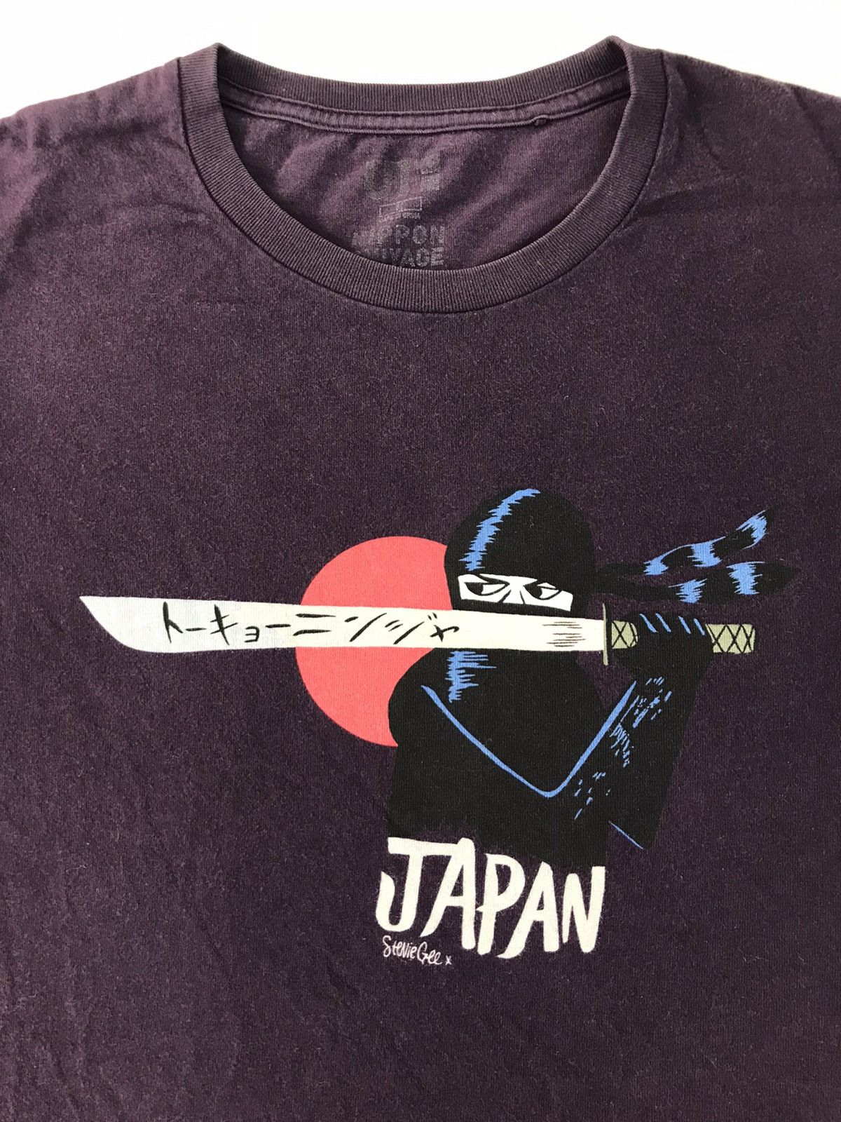 Edition Japan × Japanese Brand Nippon Omigaye Japan Stenie Gee Samurai Graphic Tee Size US M / EU 48-50 / 2 - 3 Thumbnail
