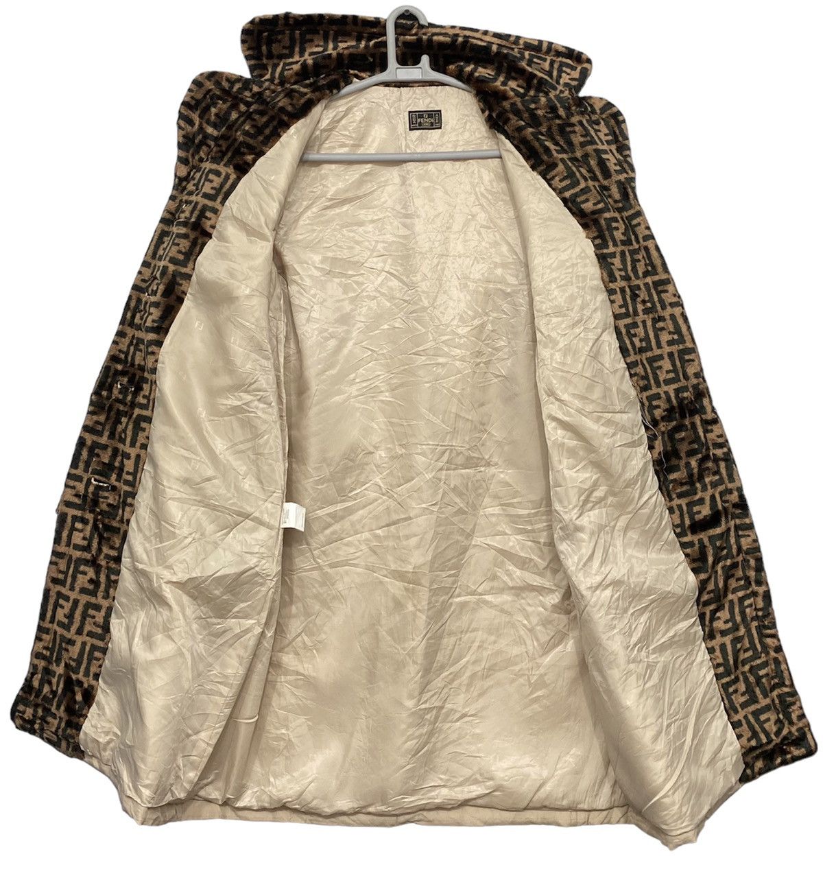 Fendi Last drop Fendi Monogram Logo Long Coat Jacket women Size M / US 6-8 / IT 42-44 - 2 Thumbnail