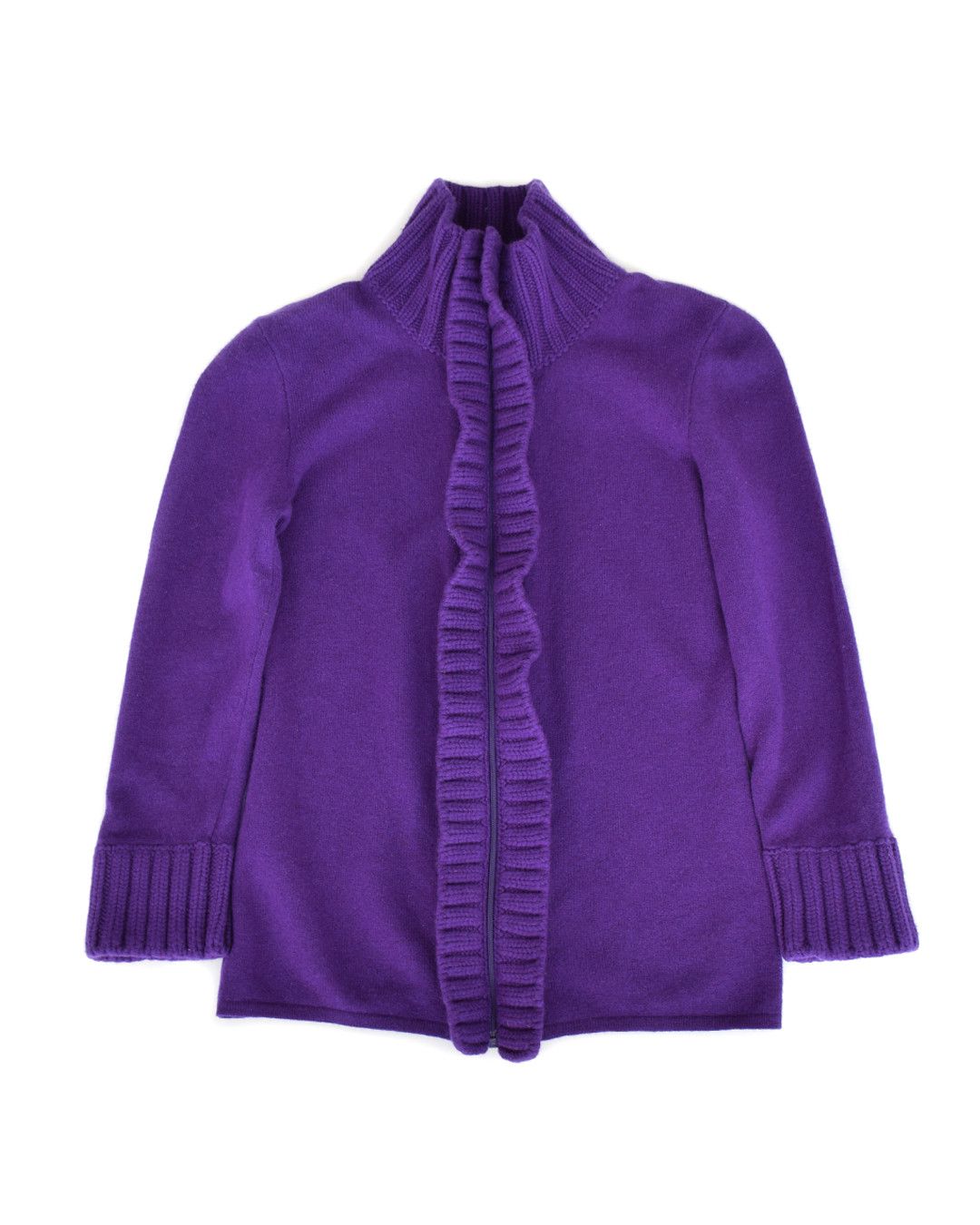 Luxury × Miu Miu × Streetwear Miu miu wool & silk cardigan with 