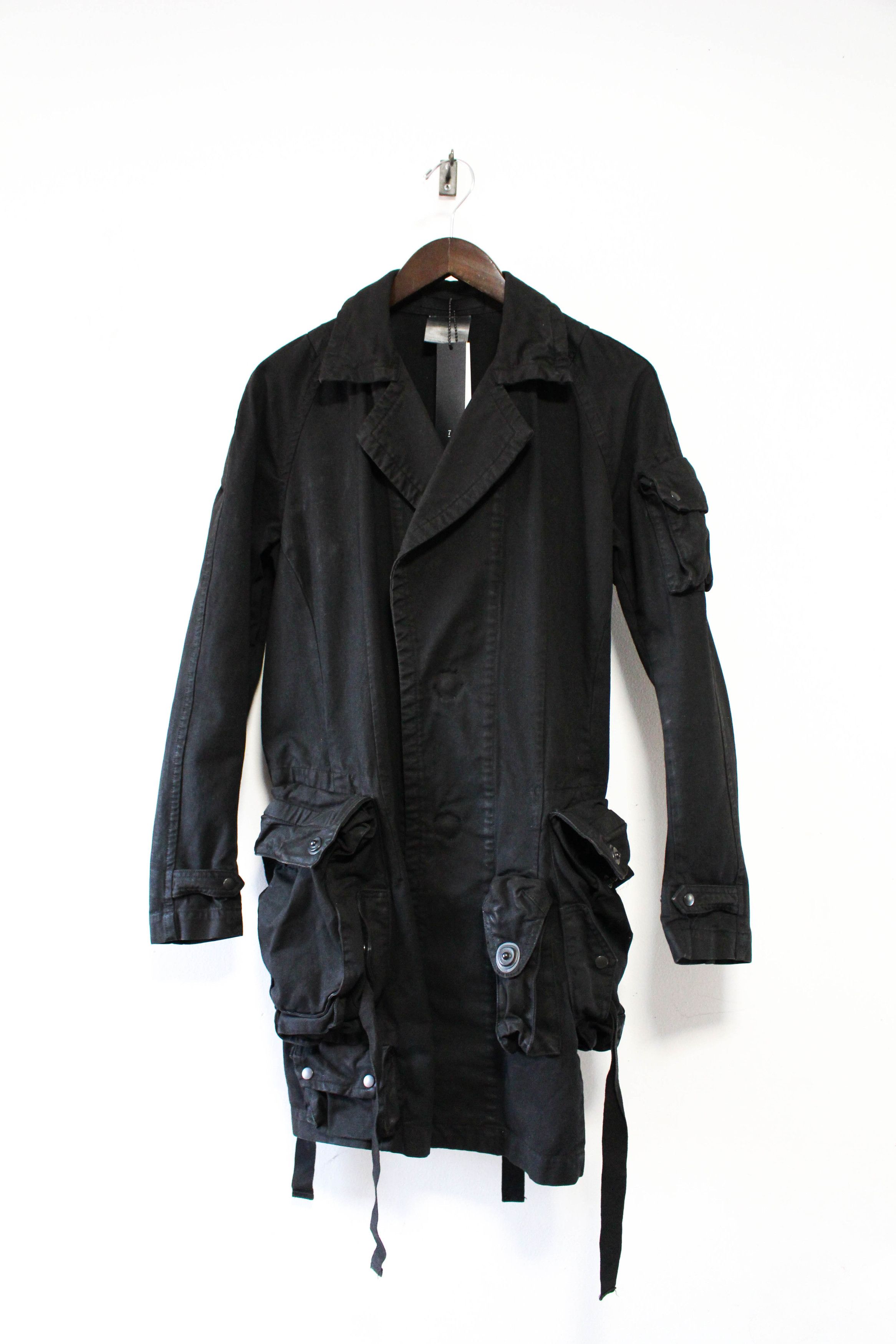 ジャケット・アウター 2008aw JULIUS gas mask pocket denim coat Julius 7 AWO8 Gasmask jacket. | eBay