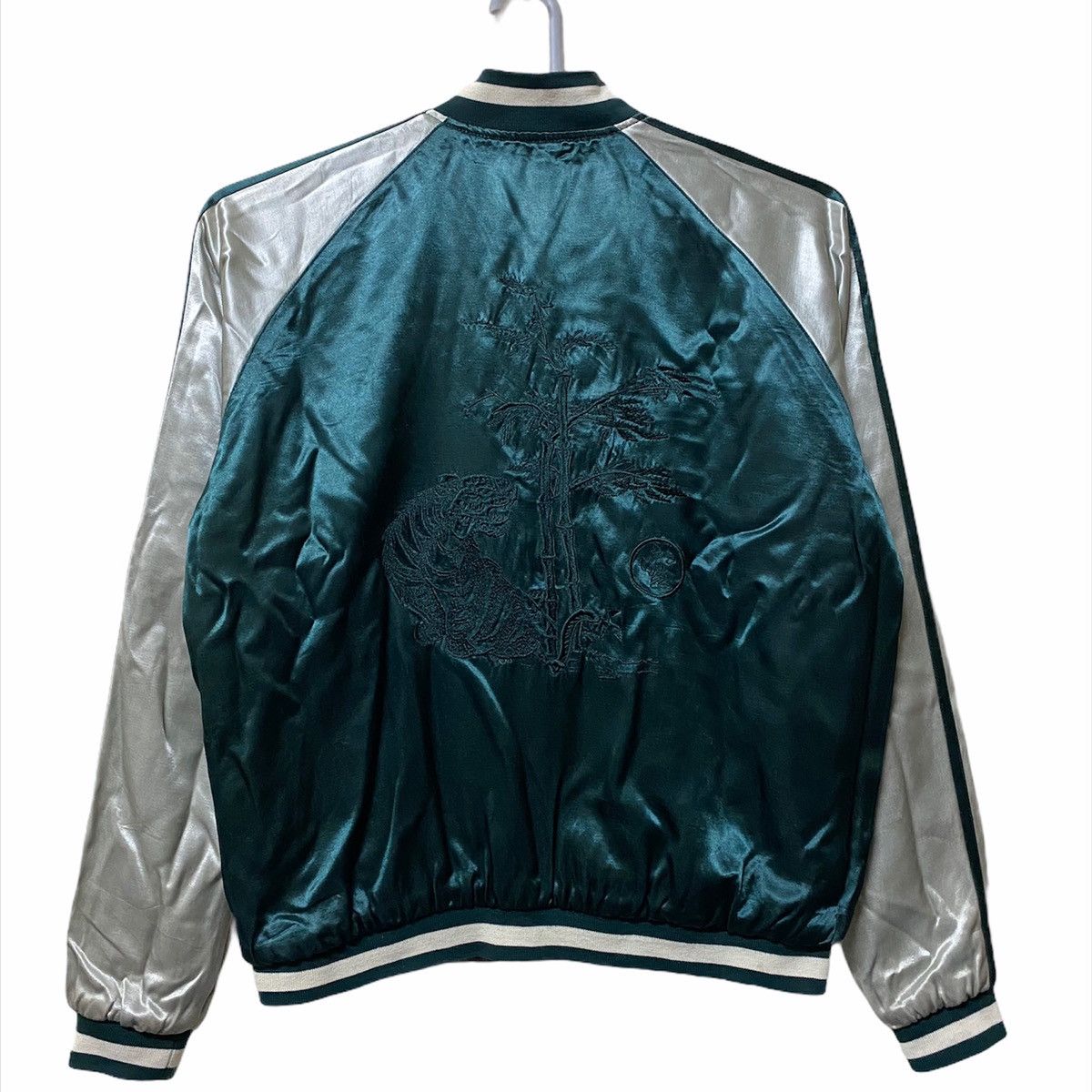 Japanese Brand 80s Vintage Reversible Rayon Velvet japan Souvenir Sukajan Size US M / EU 48-50 / 2 - 3 Thumbnail
