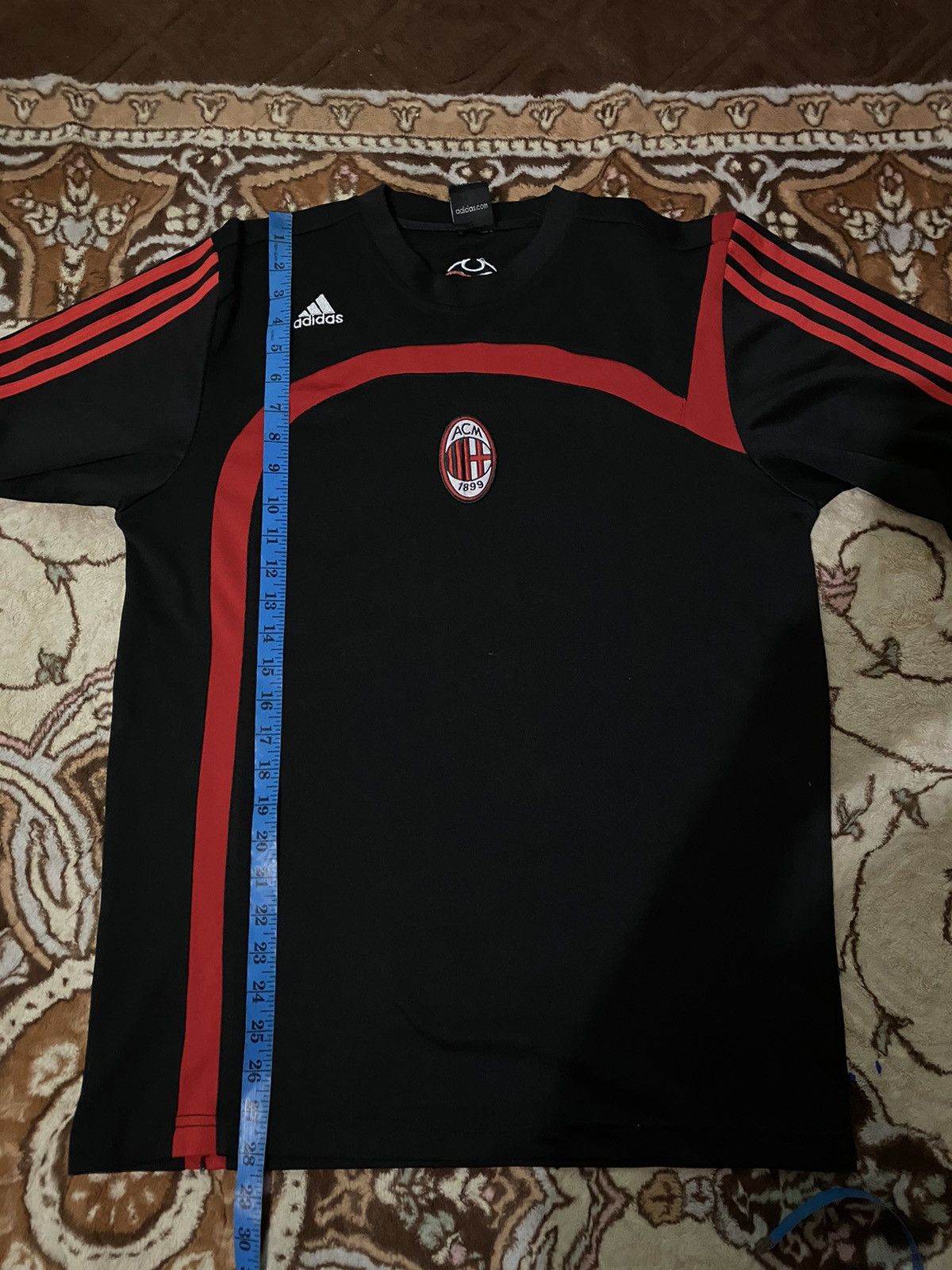 Adidas 🔥OFFER ACCEPT🔥Vintage Adidas Ac Milan Long Sleeve Size US M / EU 48-50 / 2 - 8 Thumbnail