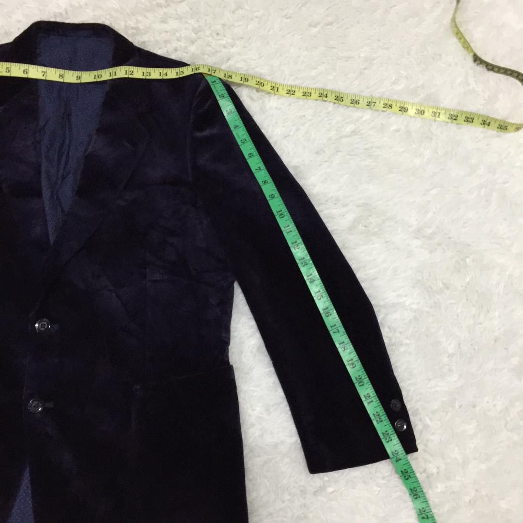 Japanese Brand NIEDIECK BRILLIANT VELVET stylish velvet coat blazer Size US M / EU 48-50 / 2 - 5 Thumbnail