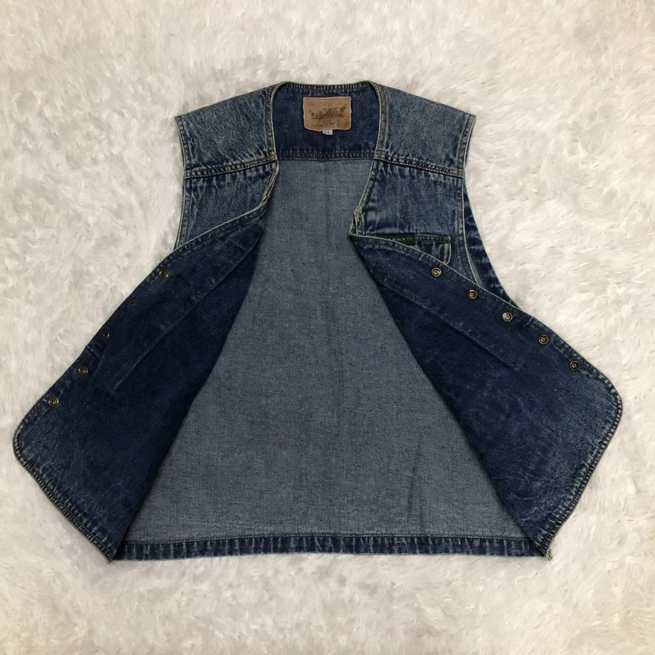 Japanese Brand Japan Manx Denim Multipocket Vest Size US M / EU 48-50 / 2 - 5 Thumbnail