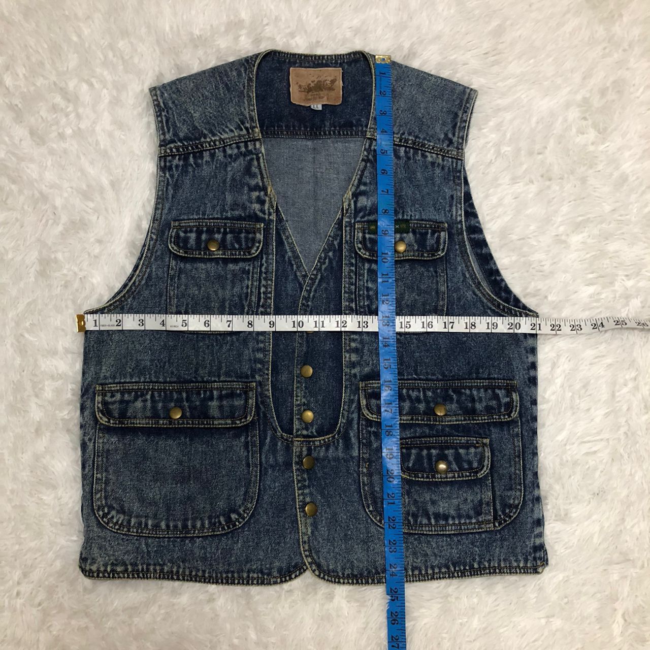 Japanese Brand Japan Manx Denim Multipocket Vest Size US M / EU 48-50 / 2 - 3 Thumbnail