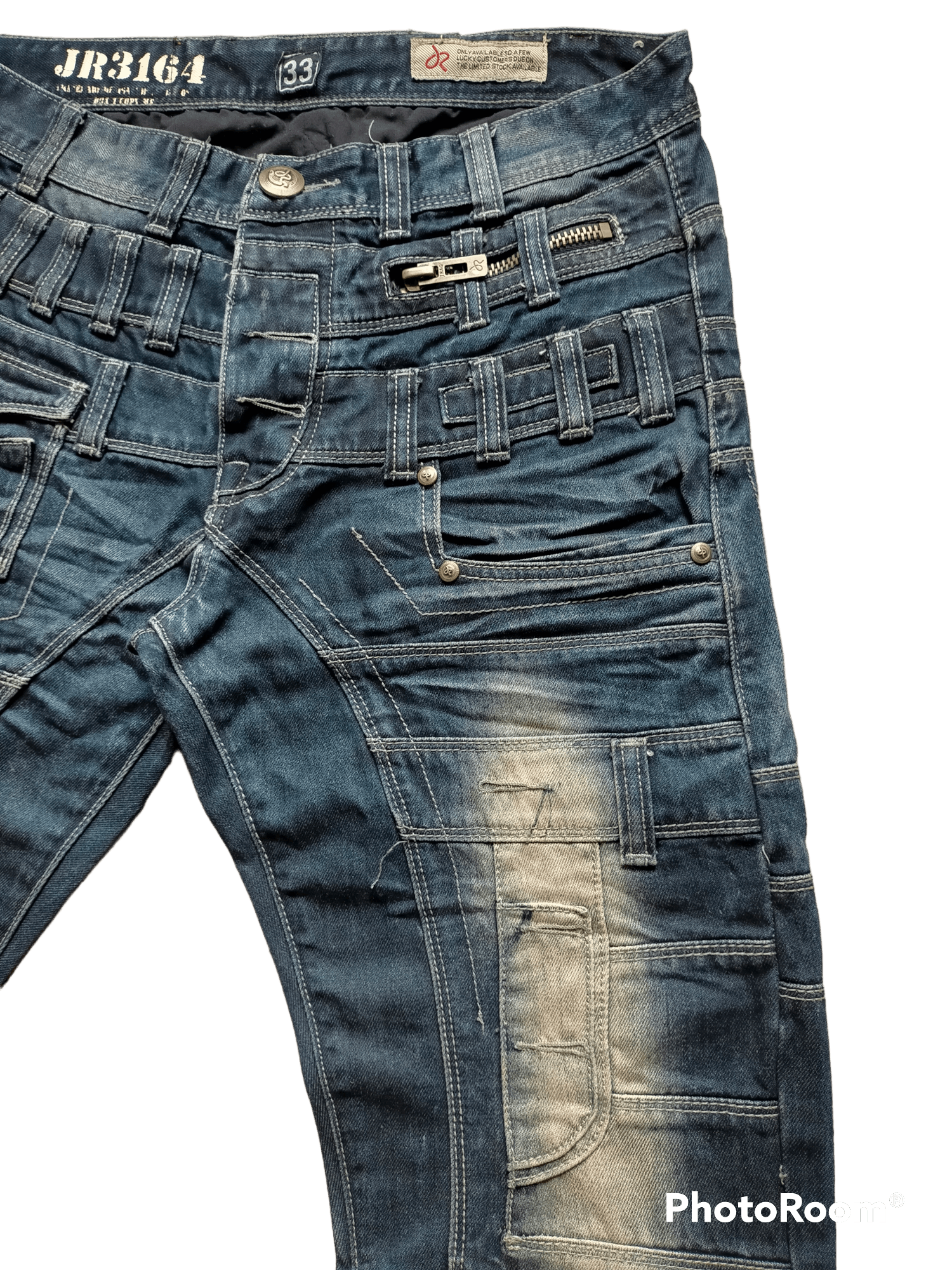 If Six Was Nine × Japanese Brand Banana Jeans Flare By J Rag Industry Curve Leg Size US 33 - 9 Thumbnail