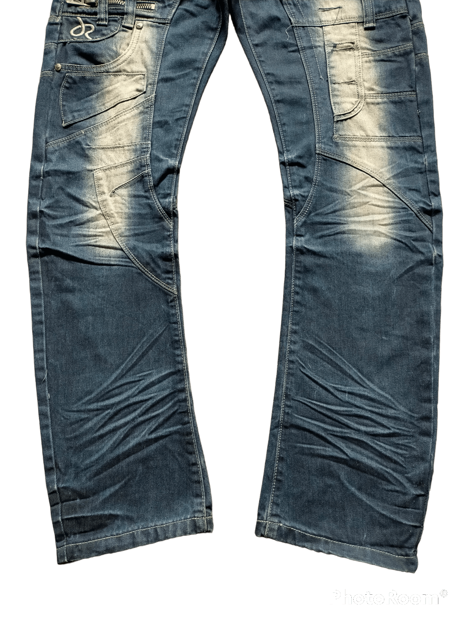 If Six Was Nine × Japanese Brand Banana Jeans Flare By J Rag Industry Curve Leg Size US 33 - 12 Thumbnail